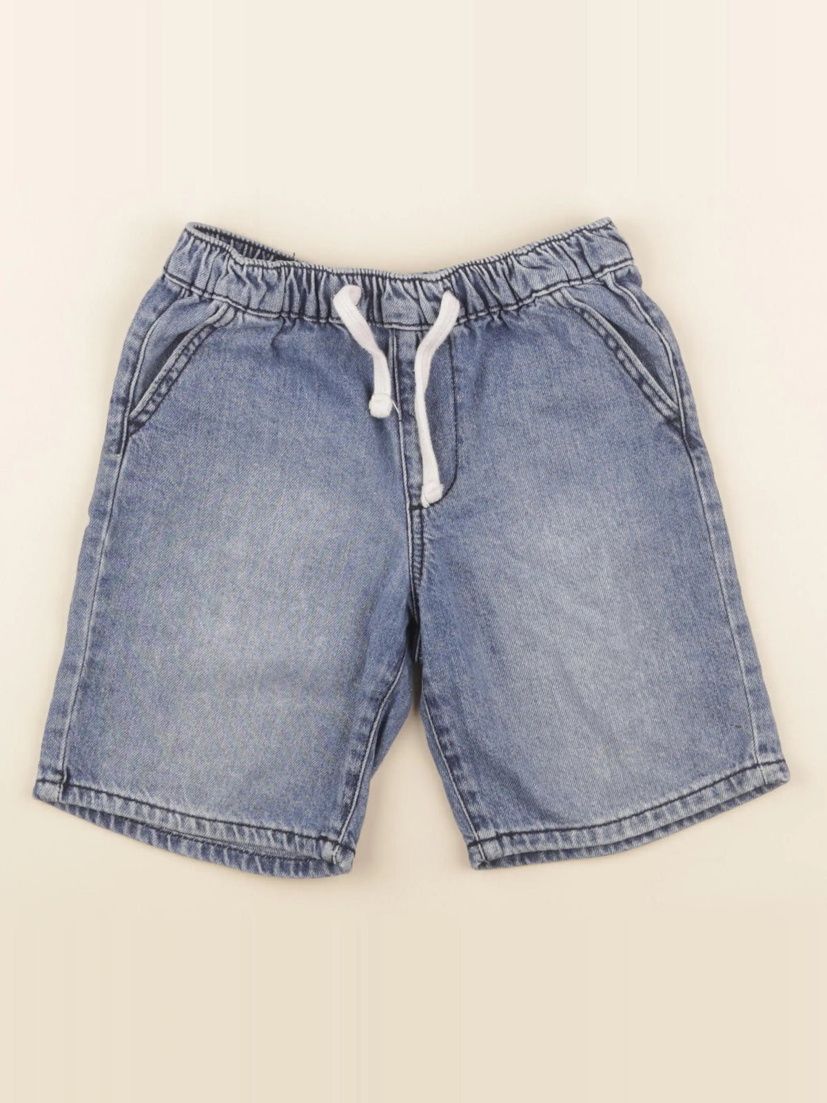 Vertbaudet - short bleu - 7 ans
