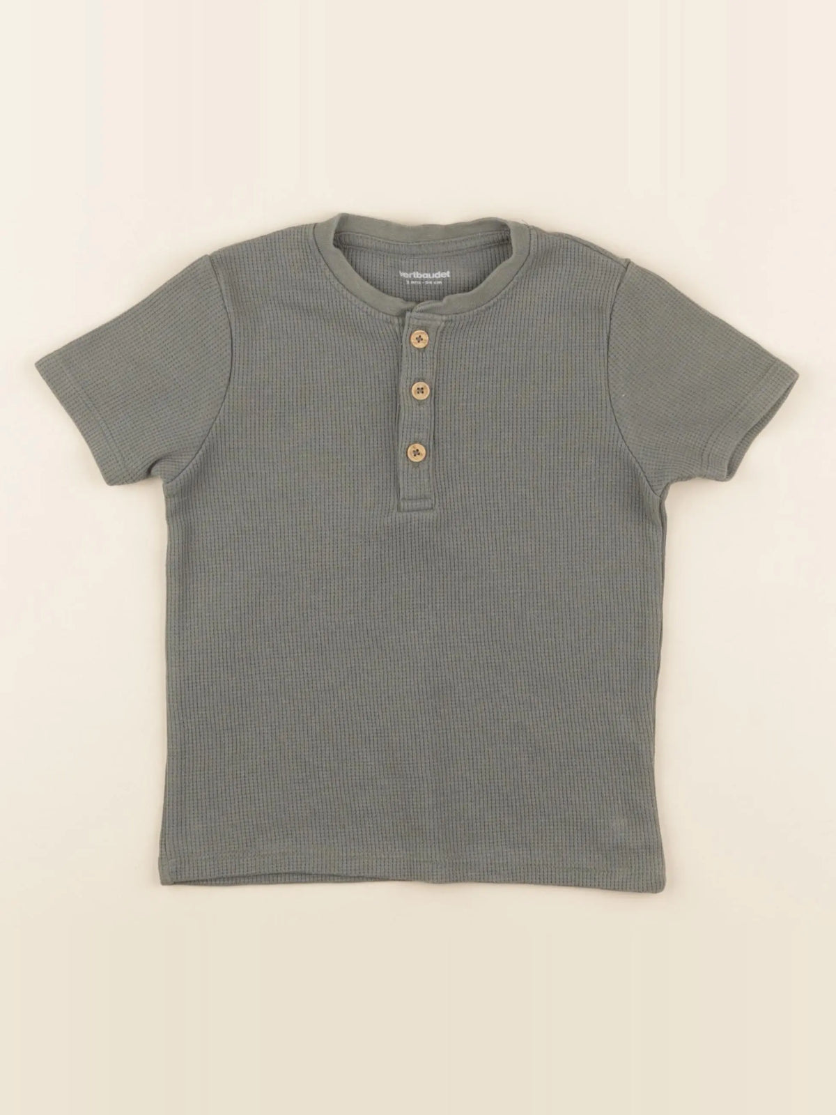 Vertbaudet - tee-shirt vert - 3 ans