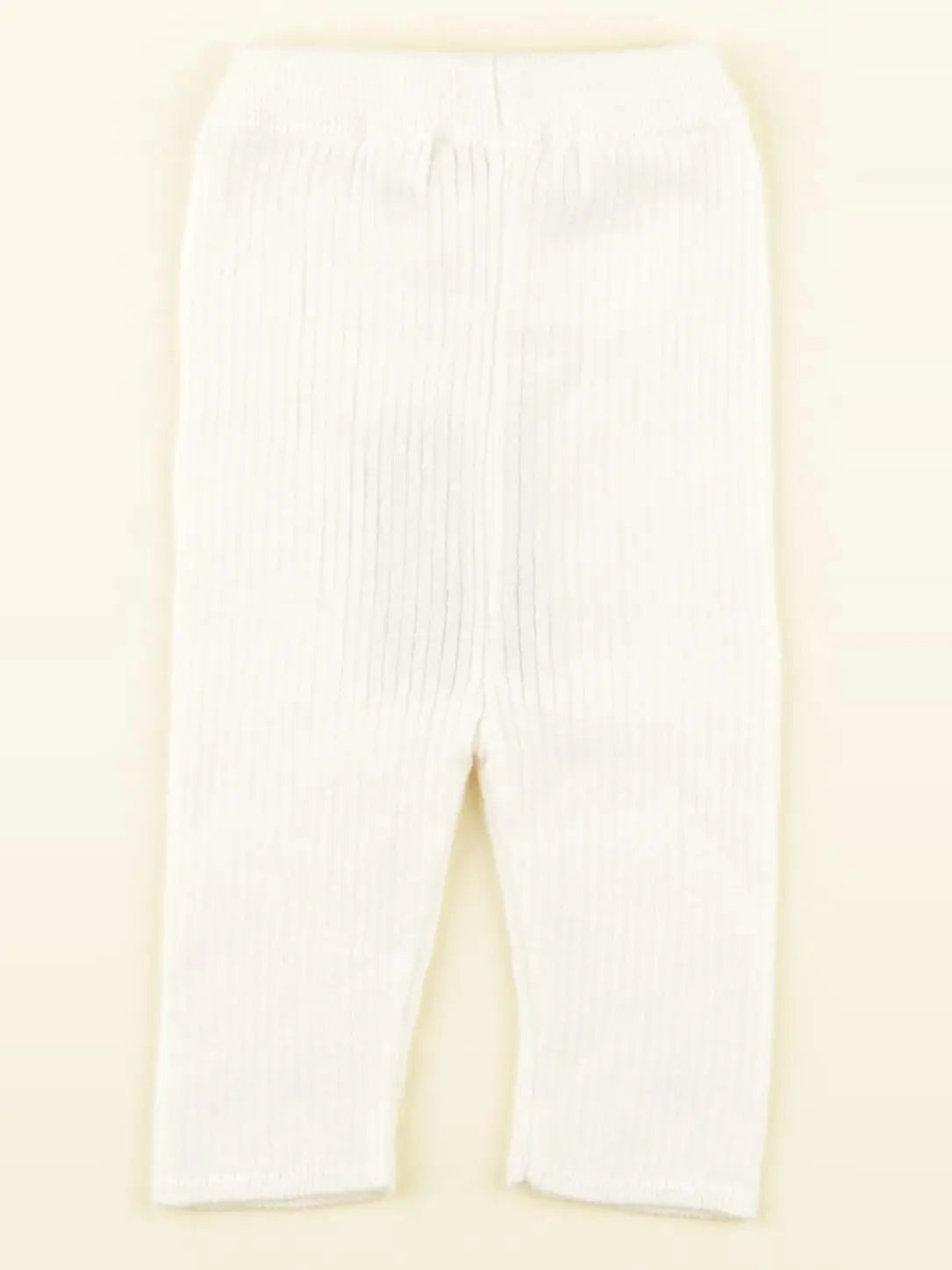 Little Cigogne - legging blanc - 3 mois