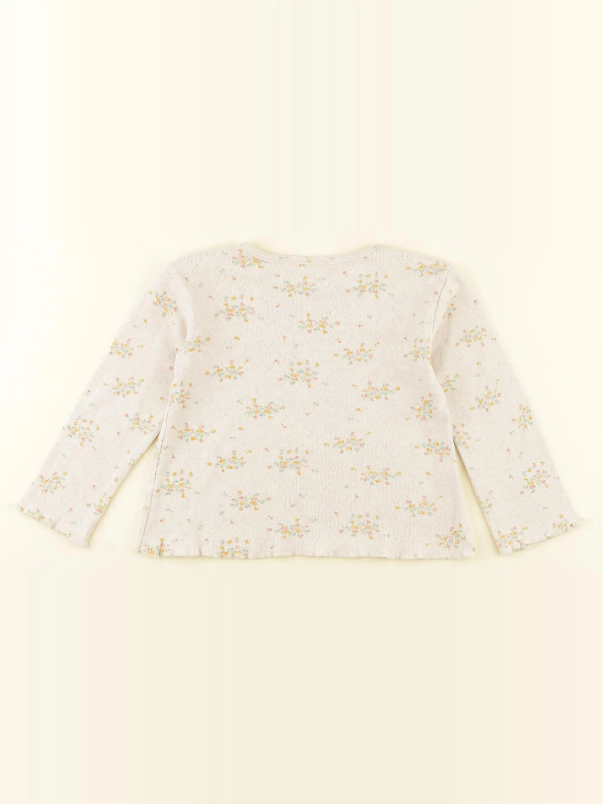 Zara - tee-shirt beige - 3 ans