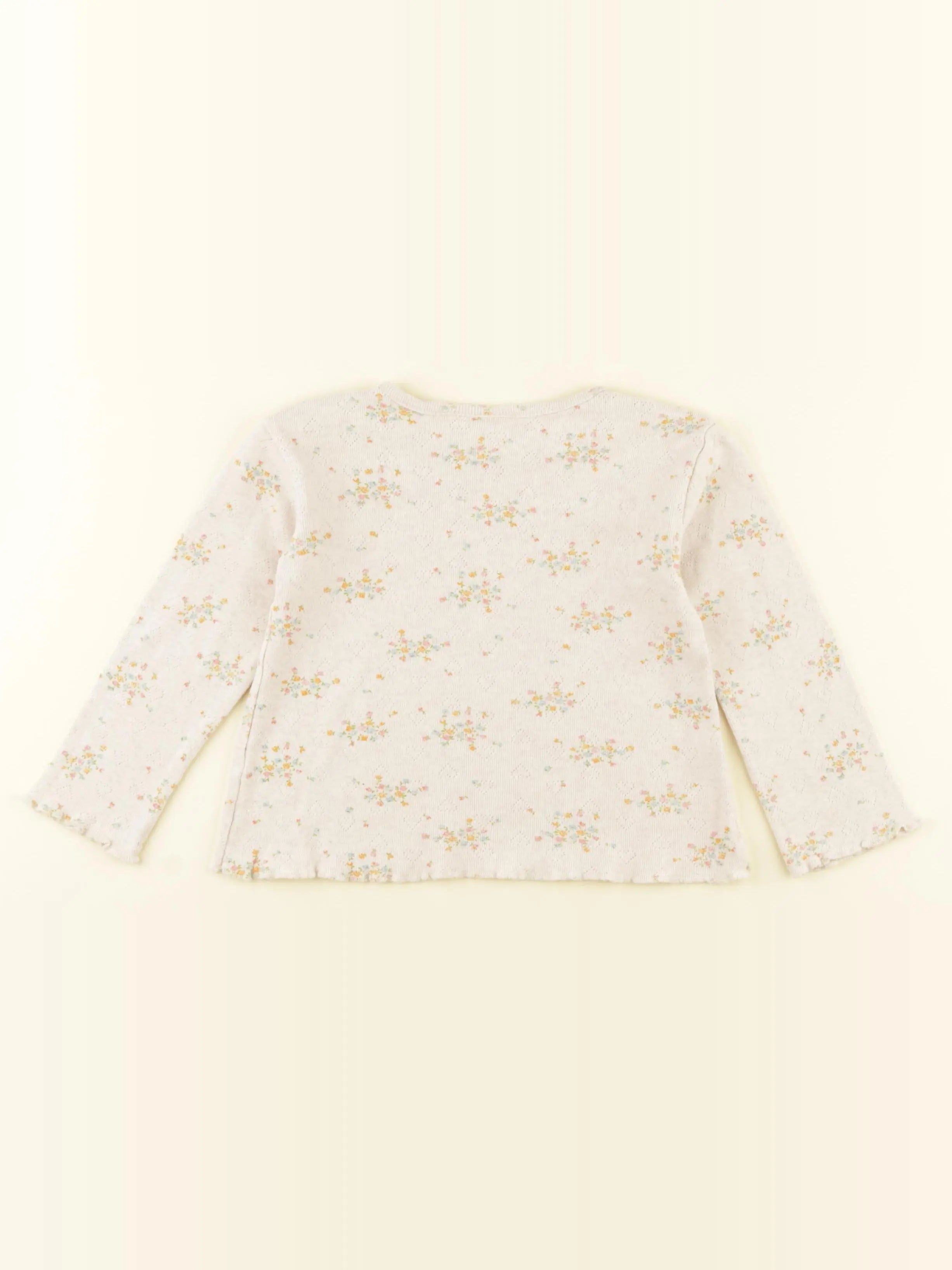 Zara - tee-shirt beige - 3 ans