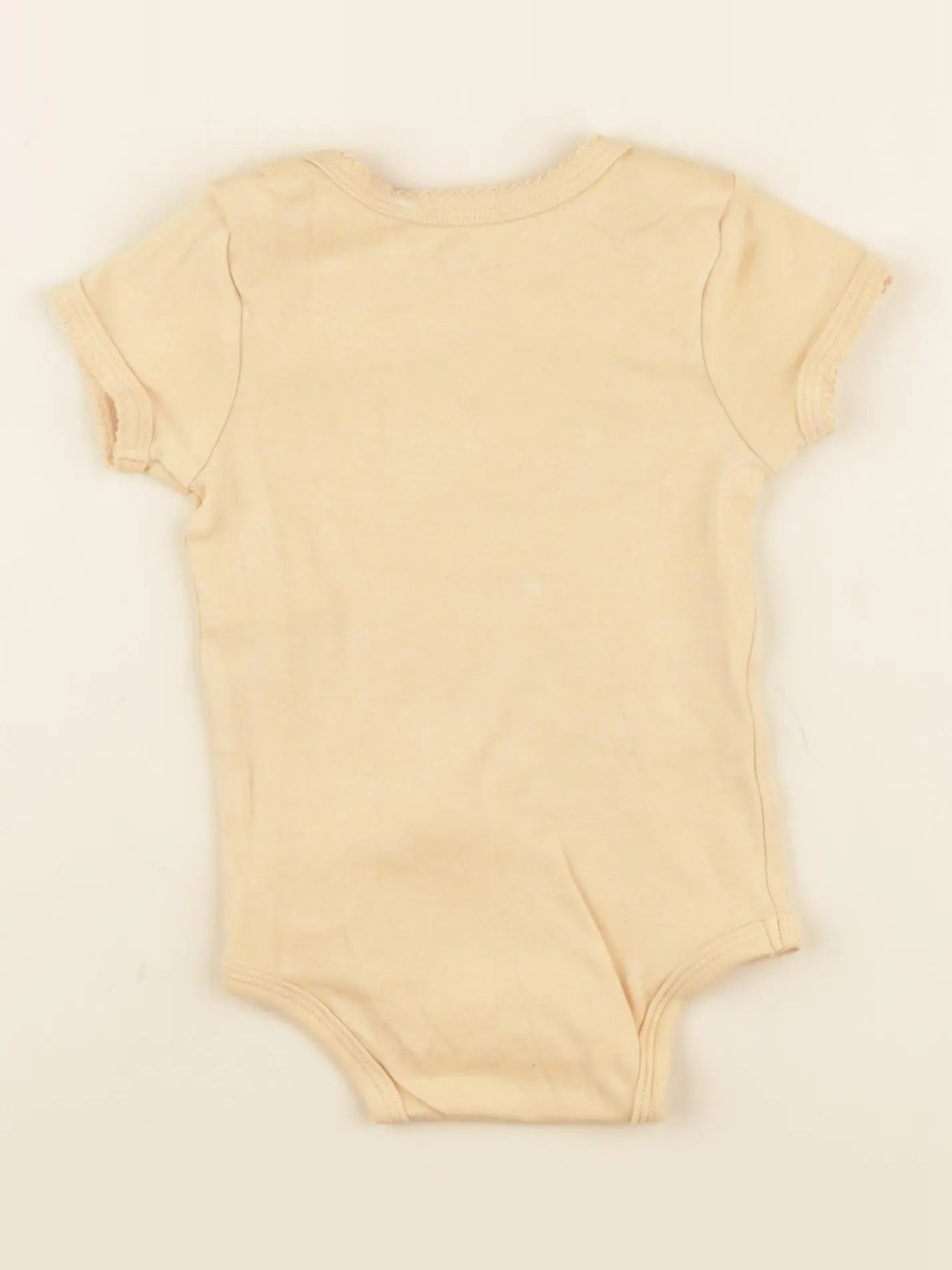 Vertbaudet - body orange - 12 mois