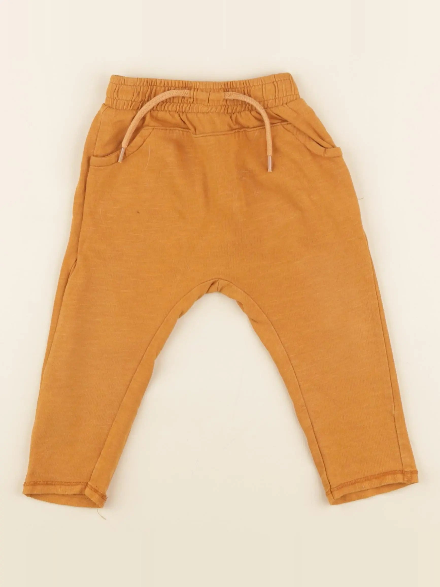 Vertbaudet - sarouel orange - 12 mois