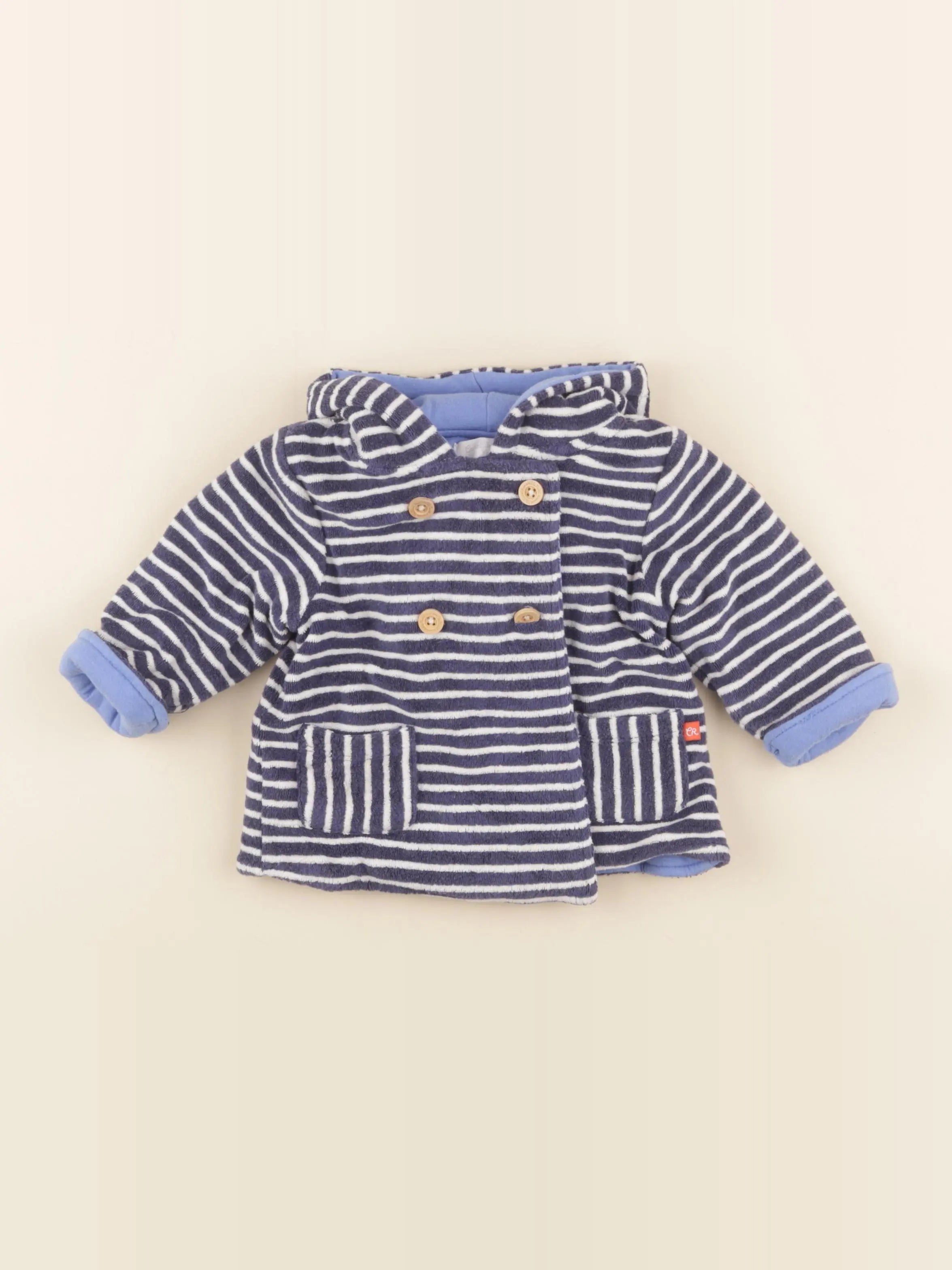 Cadet Rousselle - veste bleu - 6 mois