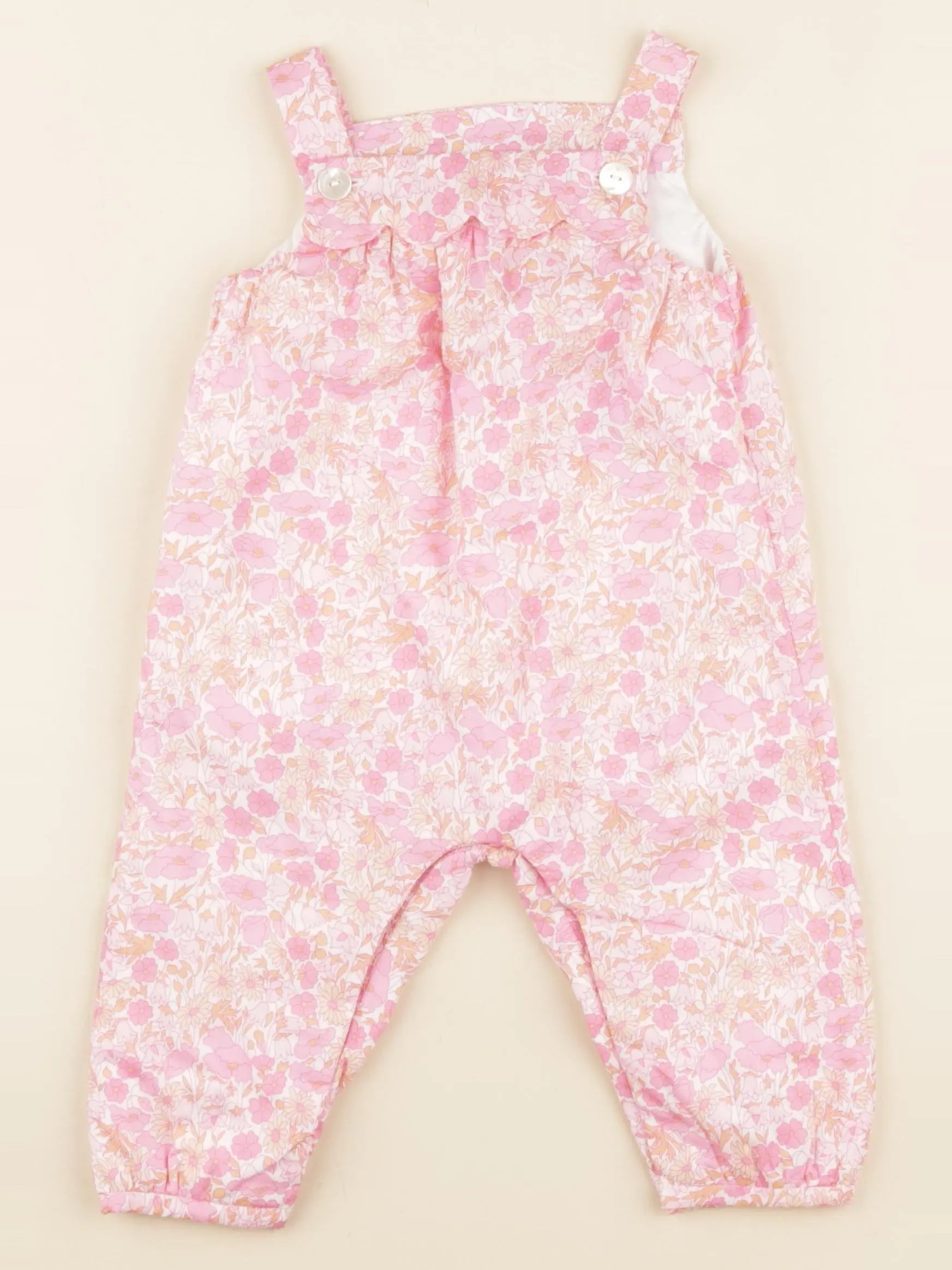 Jacadi - combinaison liberty rose - 6 mois