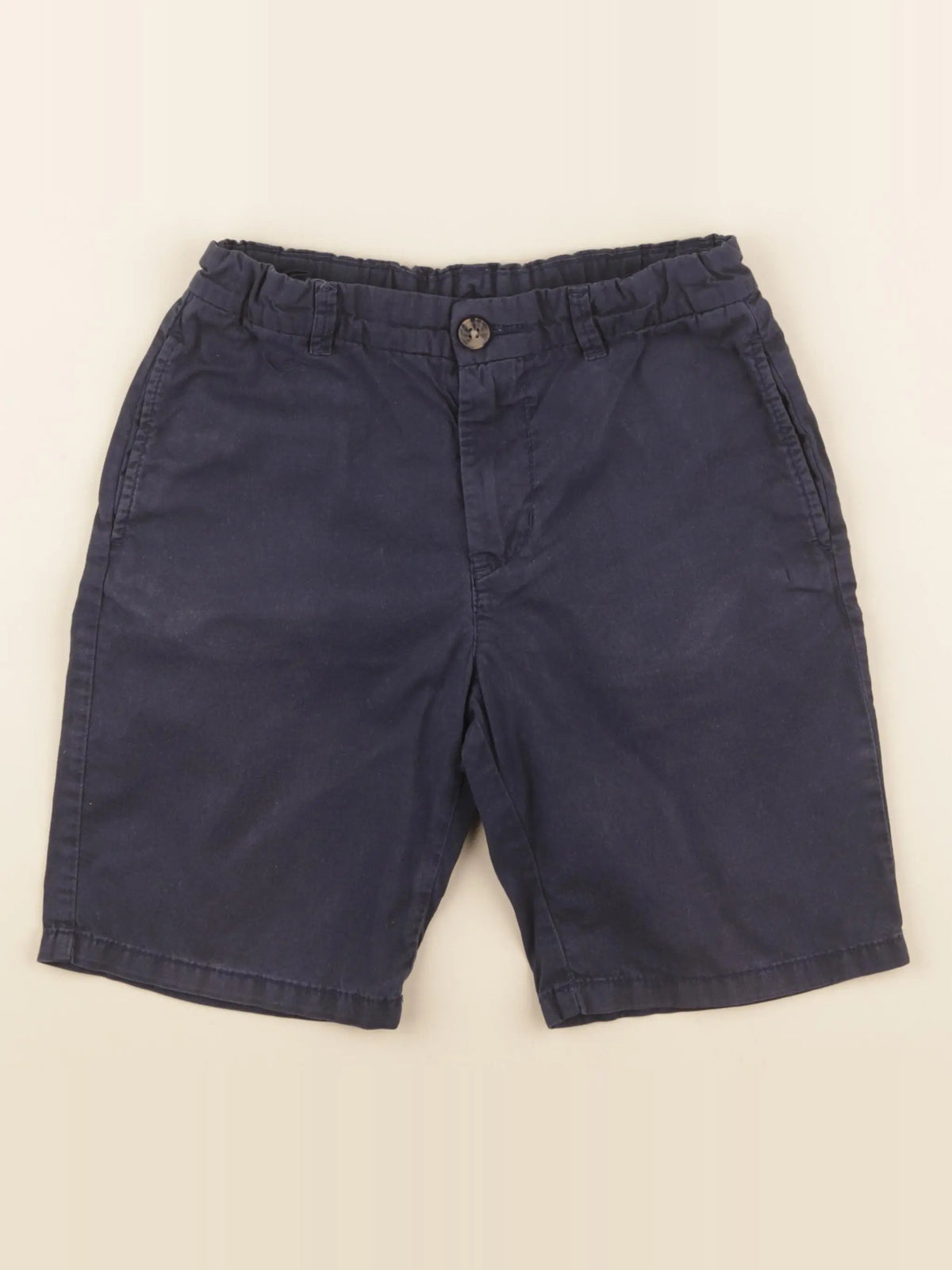 H&M - short bleu - 9/10 ans