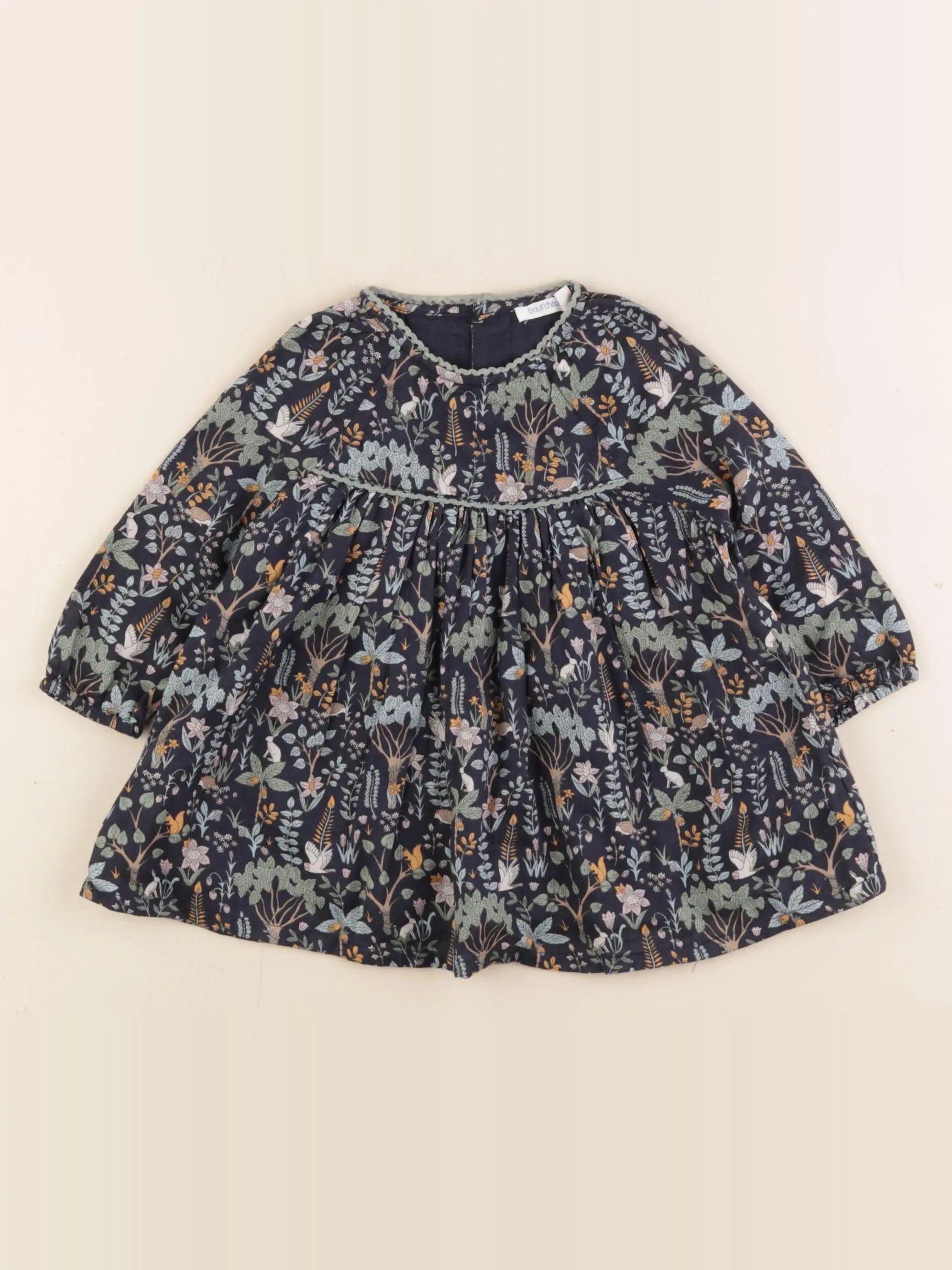 Boutchou - robe multicolore - 6 mois