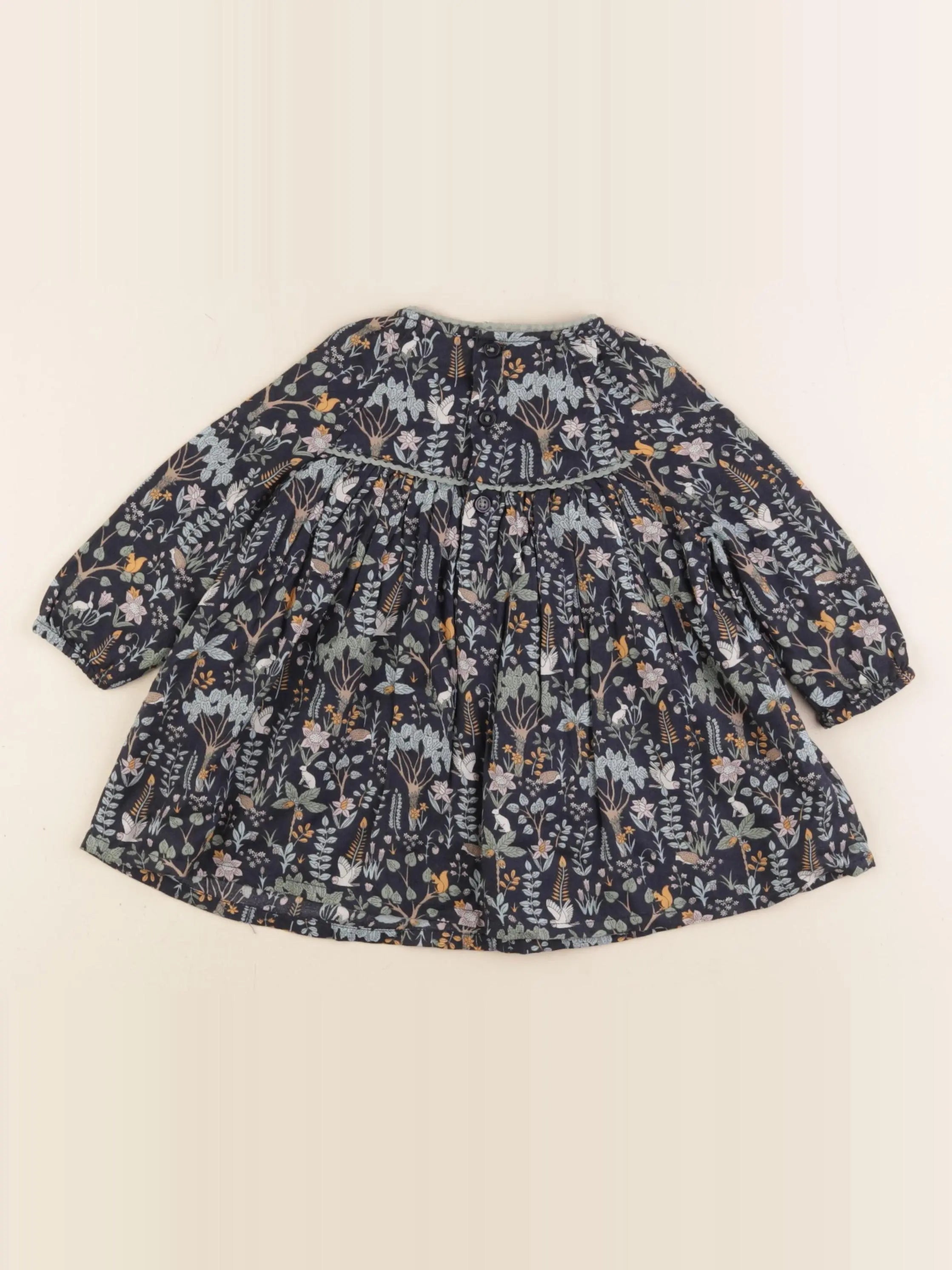 Boutchou - robe multicolore - 6 mois