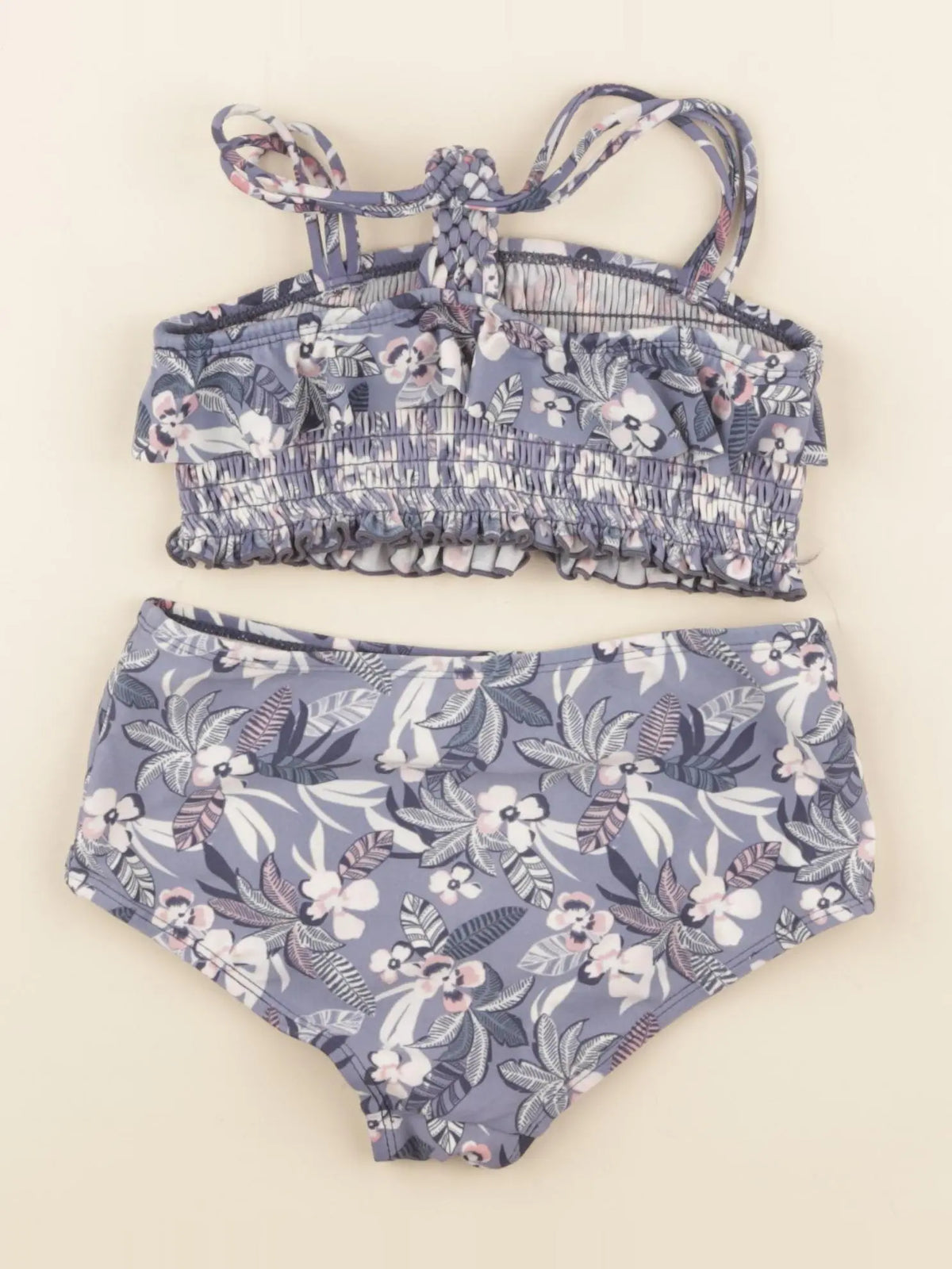 Vertbaudet - maillot de bain bleu - 8 ans