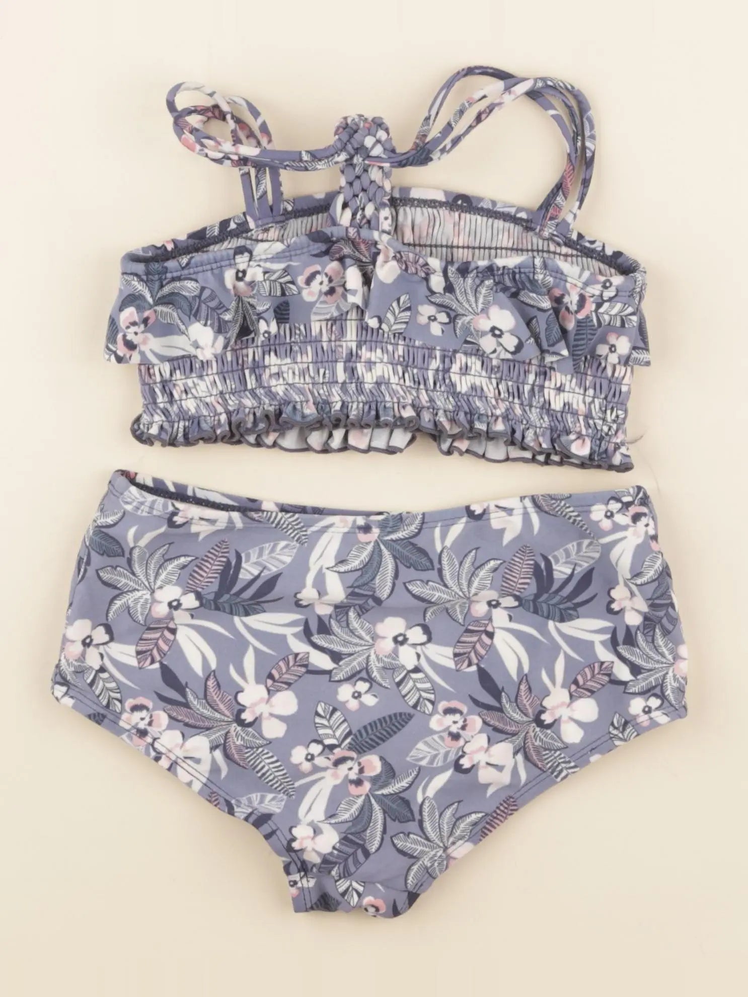 Vertbaudet - maillot de bain bleu - 8 ans