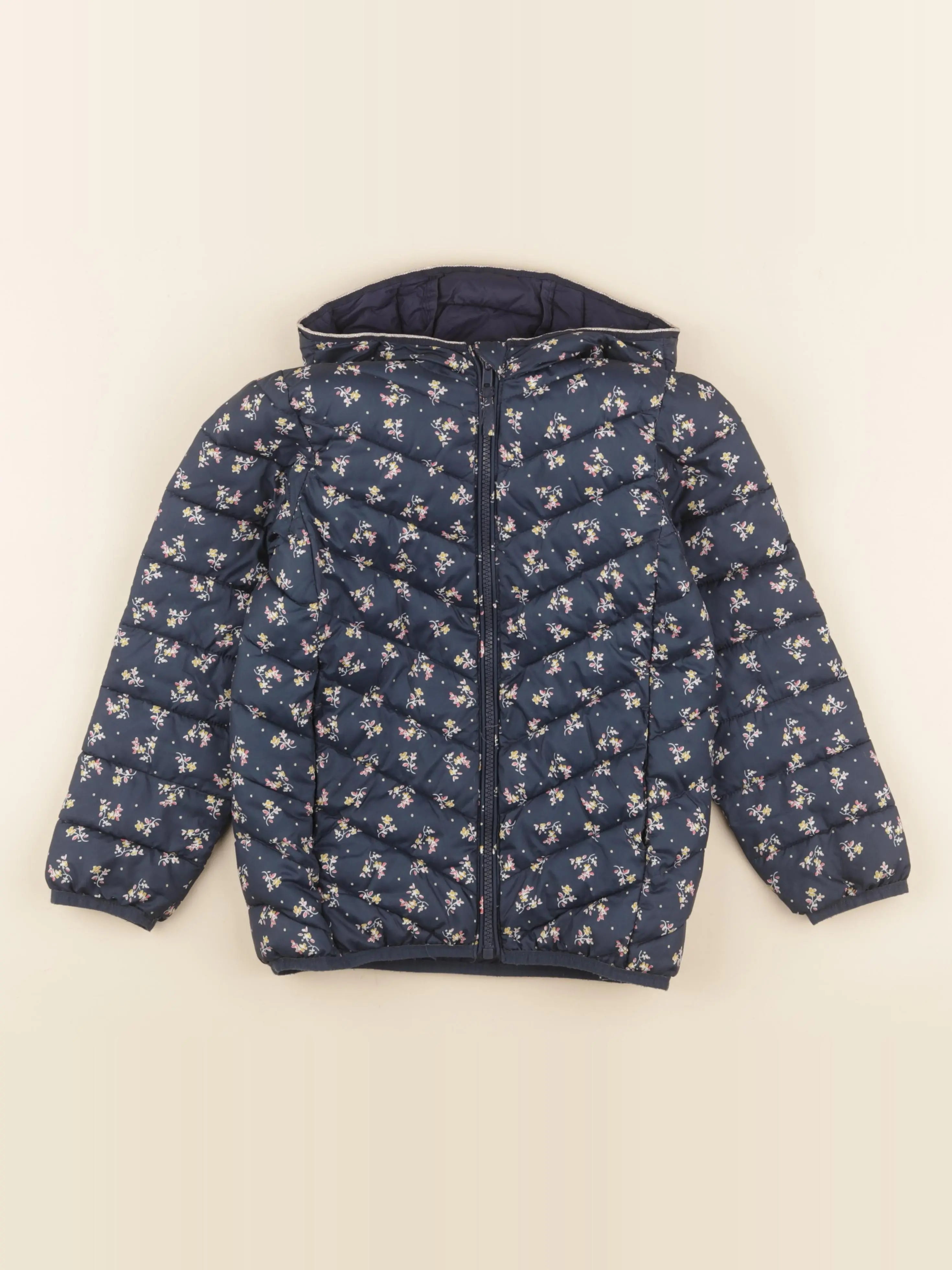 Vertbaudet - doudoune bleu - 8 ans