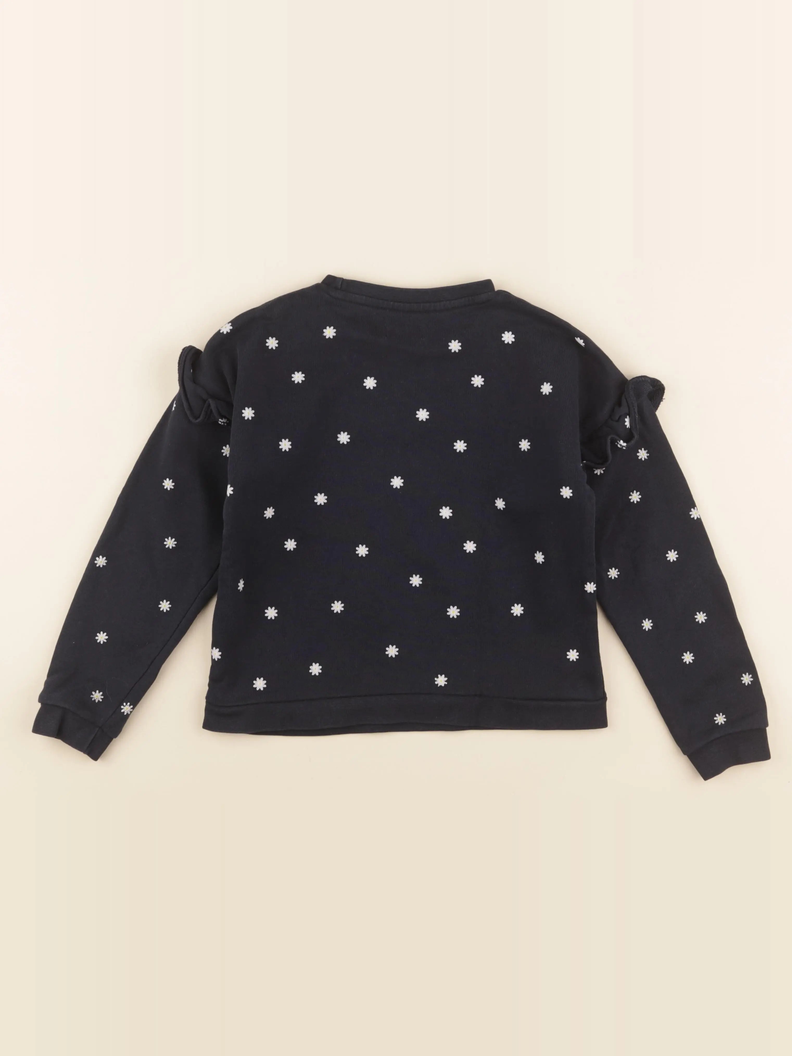 Vertbaudet - sweat bleu - 8 ans