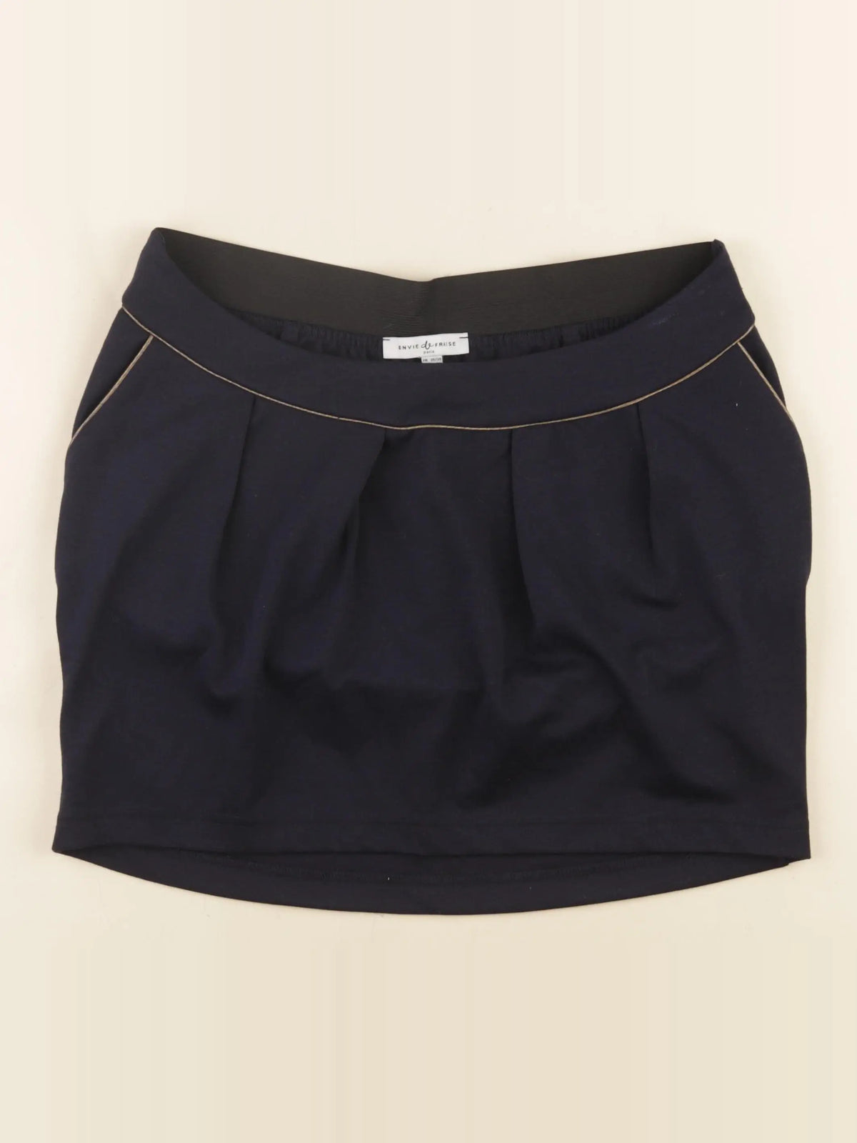 Envie de fraise - jupe grossesse bleu, or - 36 à 38