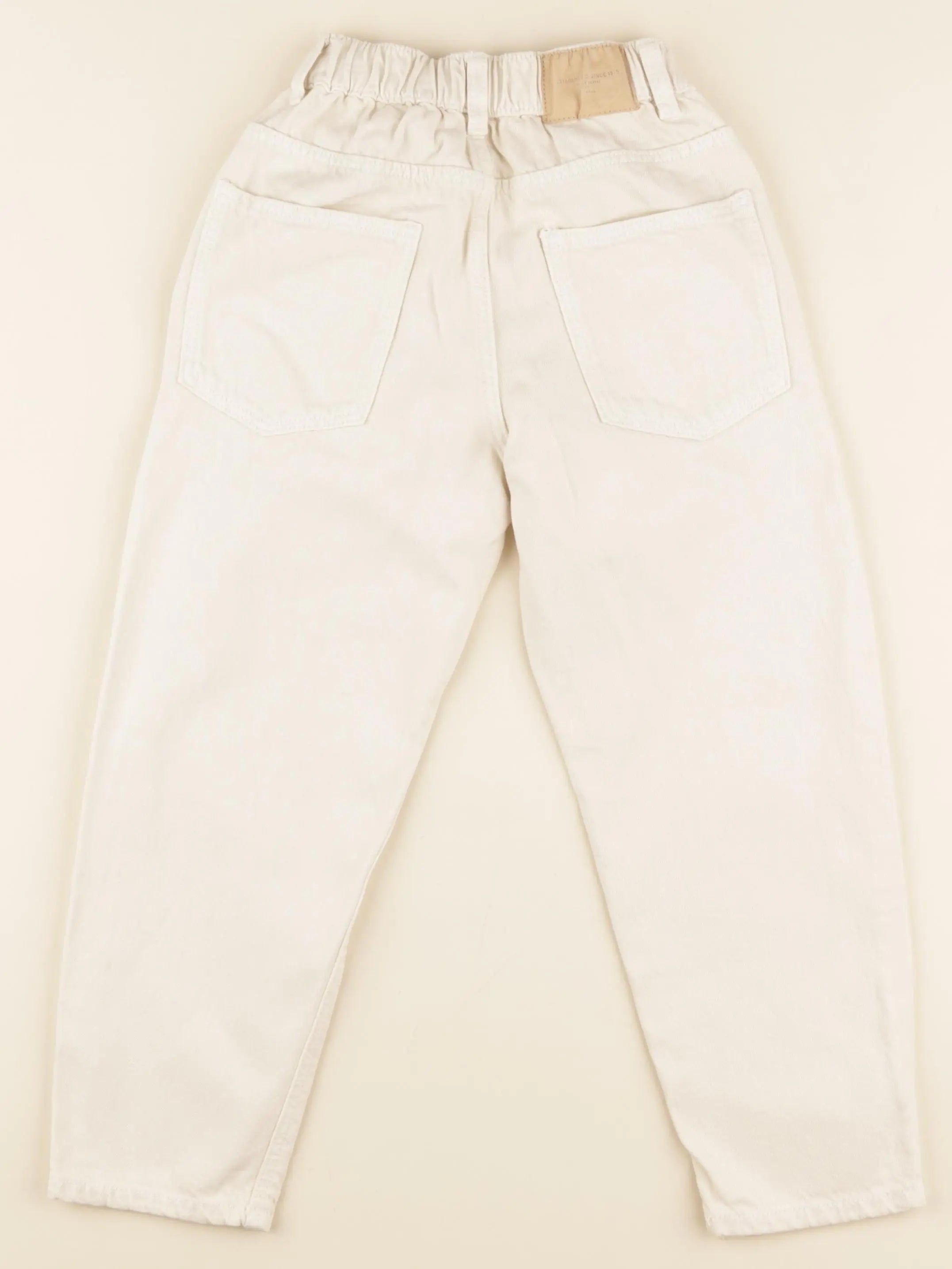 Zara - jean beige - 5/6 ans