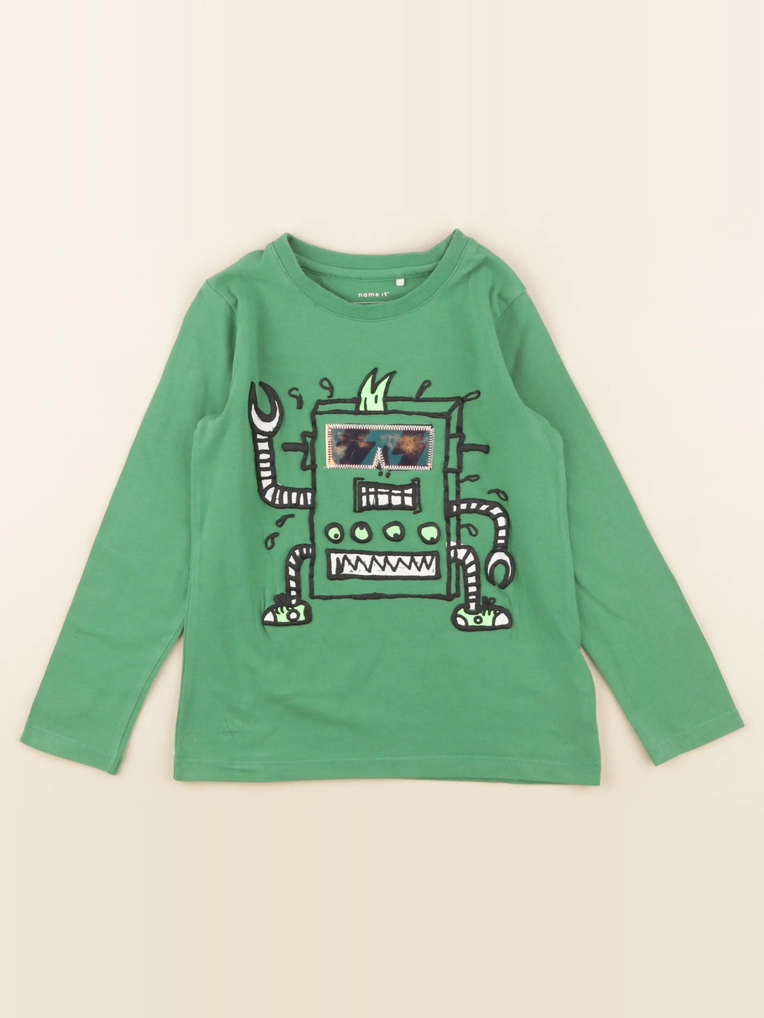 Name it - tee-shirt vert - 5 ans