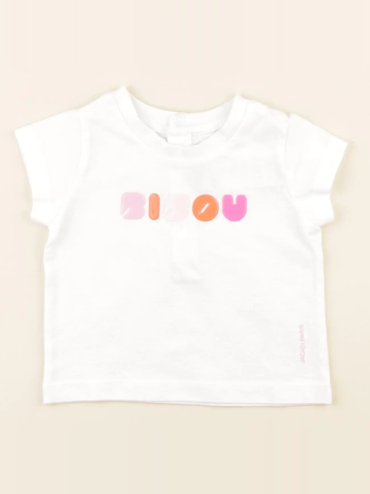 Jacadi - tee-shirt blanc - 6 mois