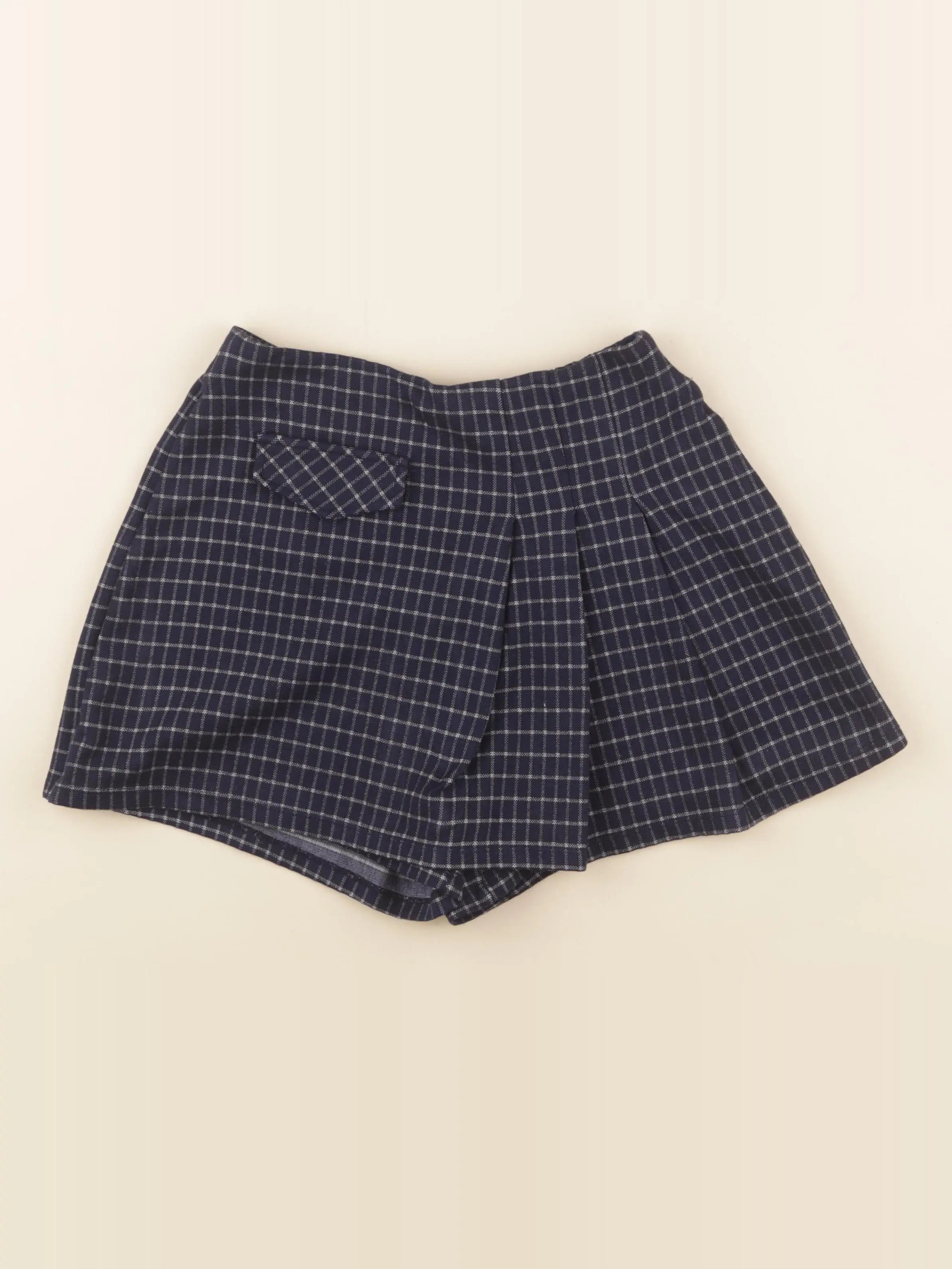 Zara - jupe short bleu - 13/14 ans