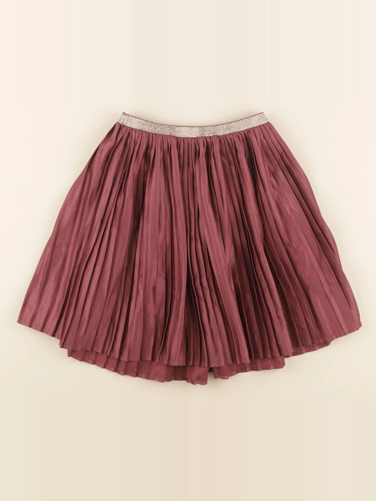 La Redoute - jupe or, rose - 12 ans