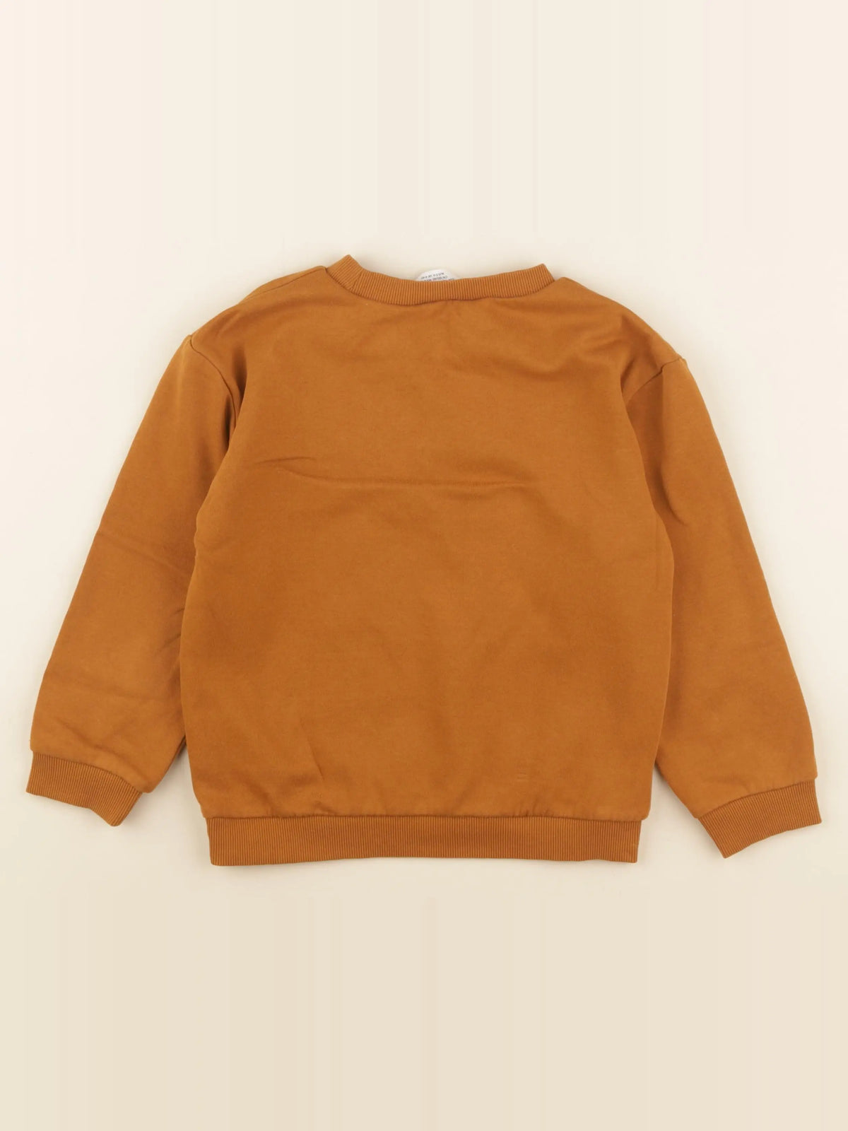 H&M - sweat marron - 4/6 ans
