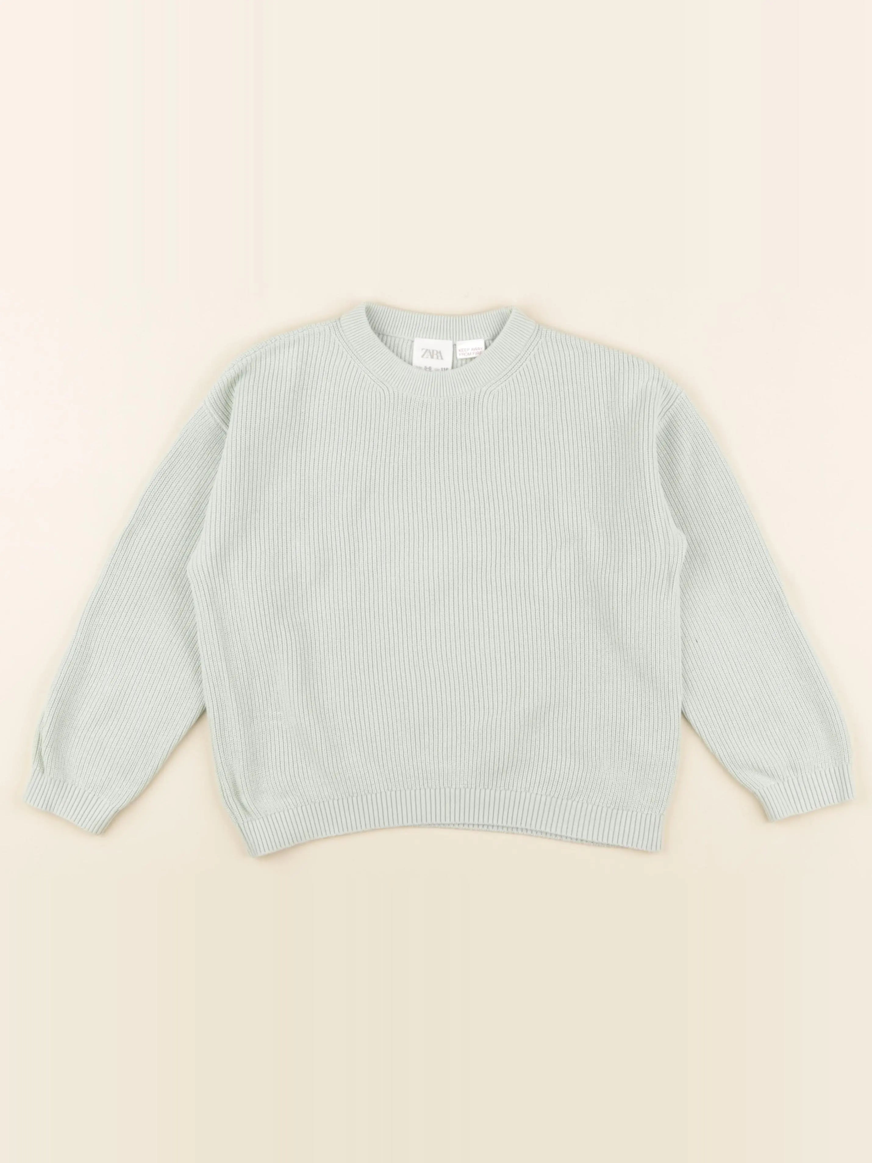 Zara - pull vert - 5/6 ans