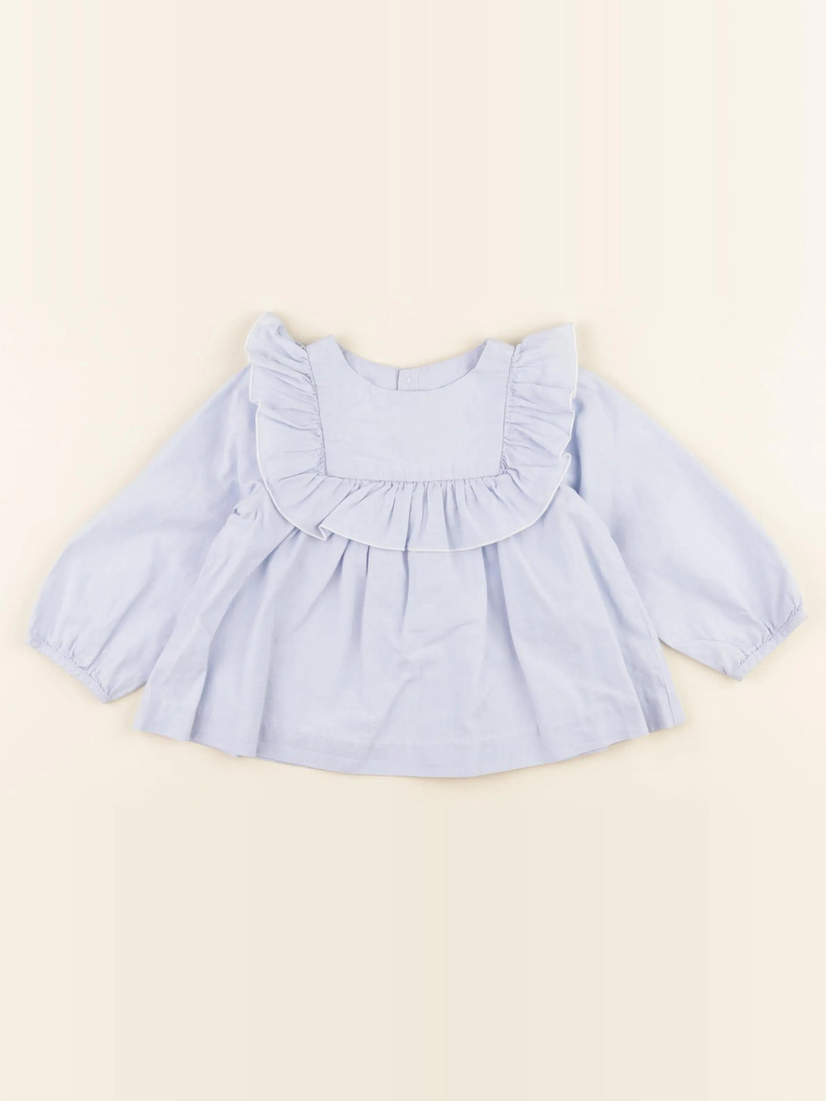 Jacadi - blouse bleu - 18 mois