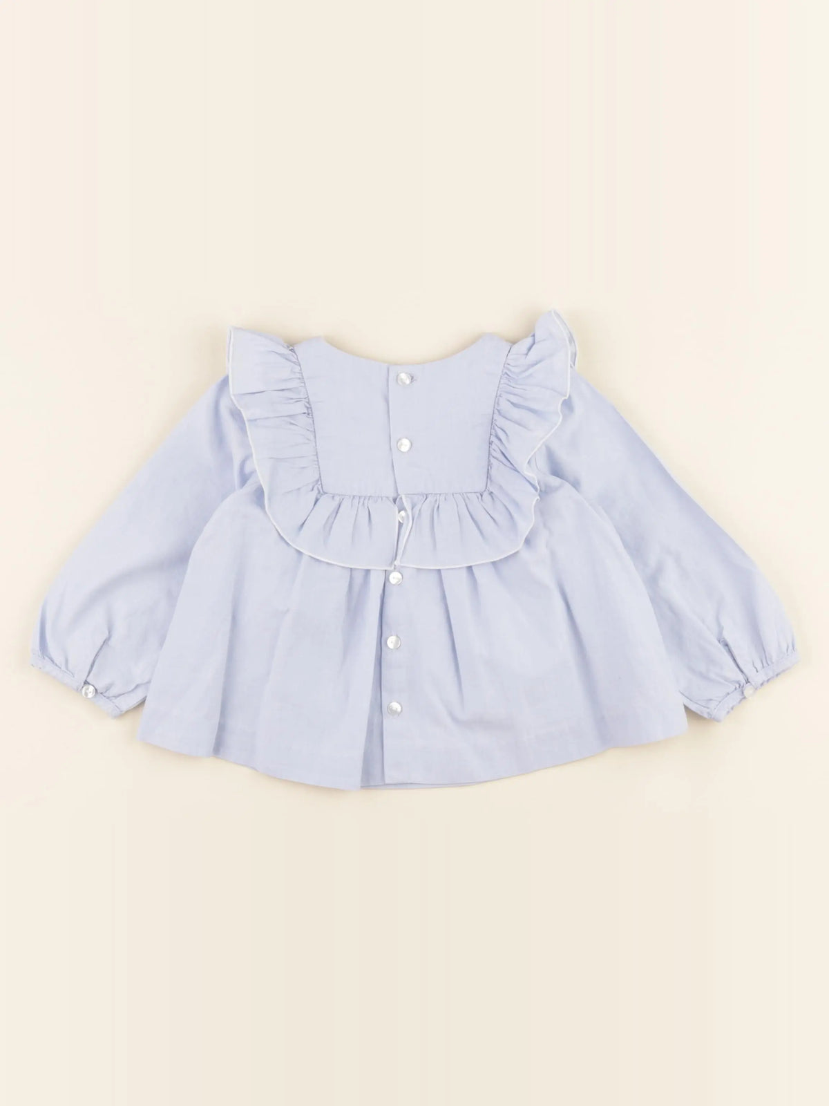 Jacadi - blouse bleu - 18 mois