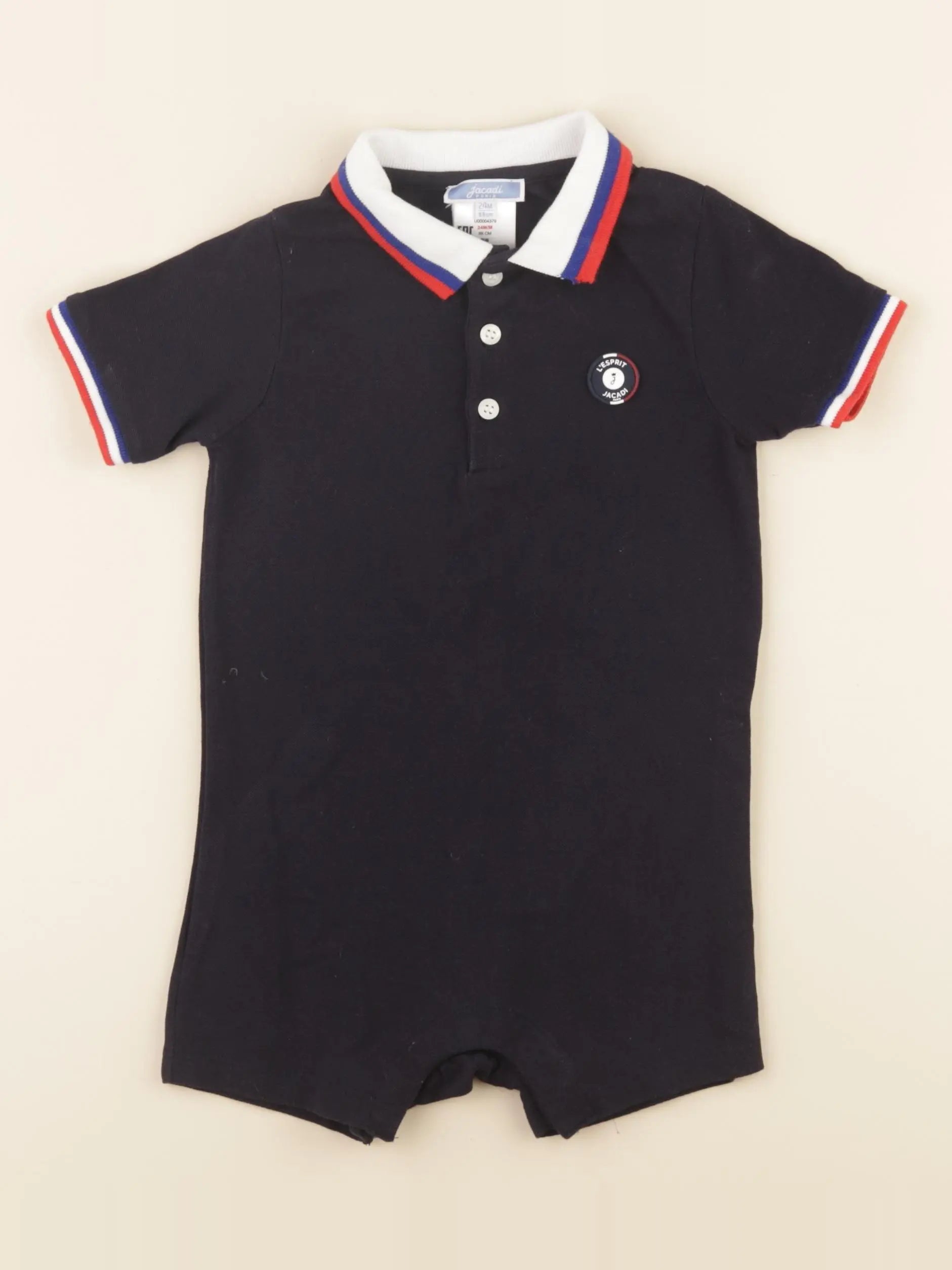Jacadi - combinaison bleu - 24 mois