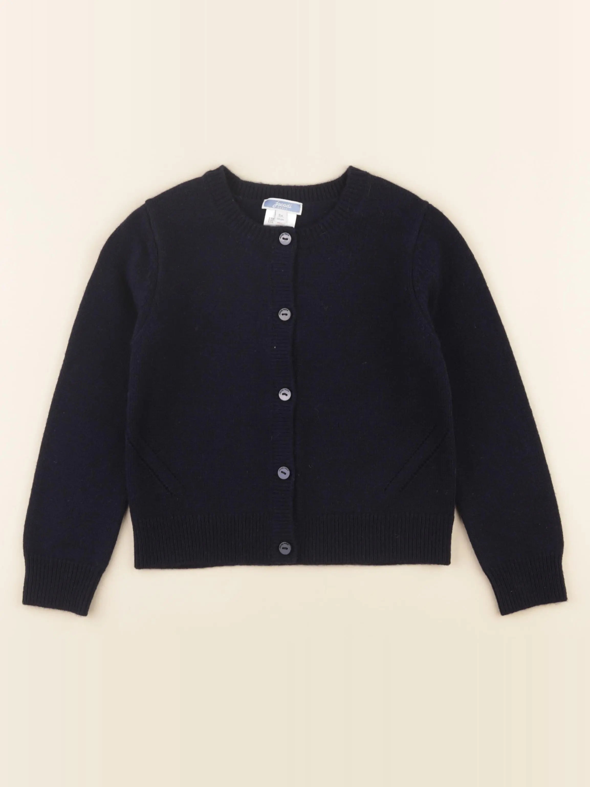 Jacadi - pull bleu - 6 ans