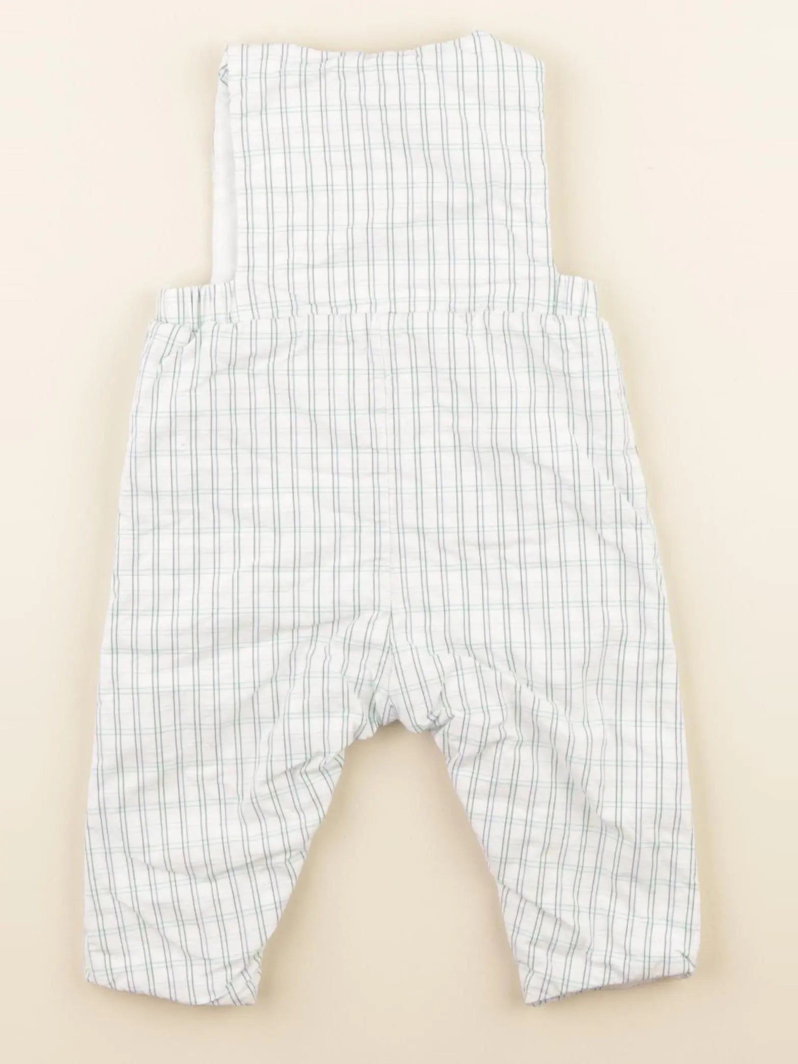 Jacadi - combinaison blanc, bleu - 6 mois