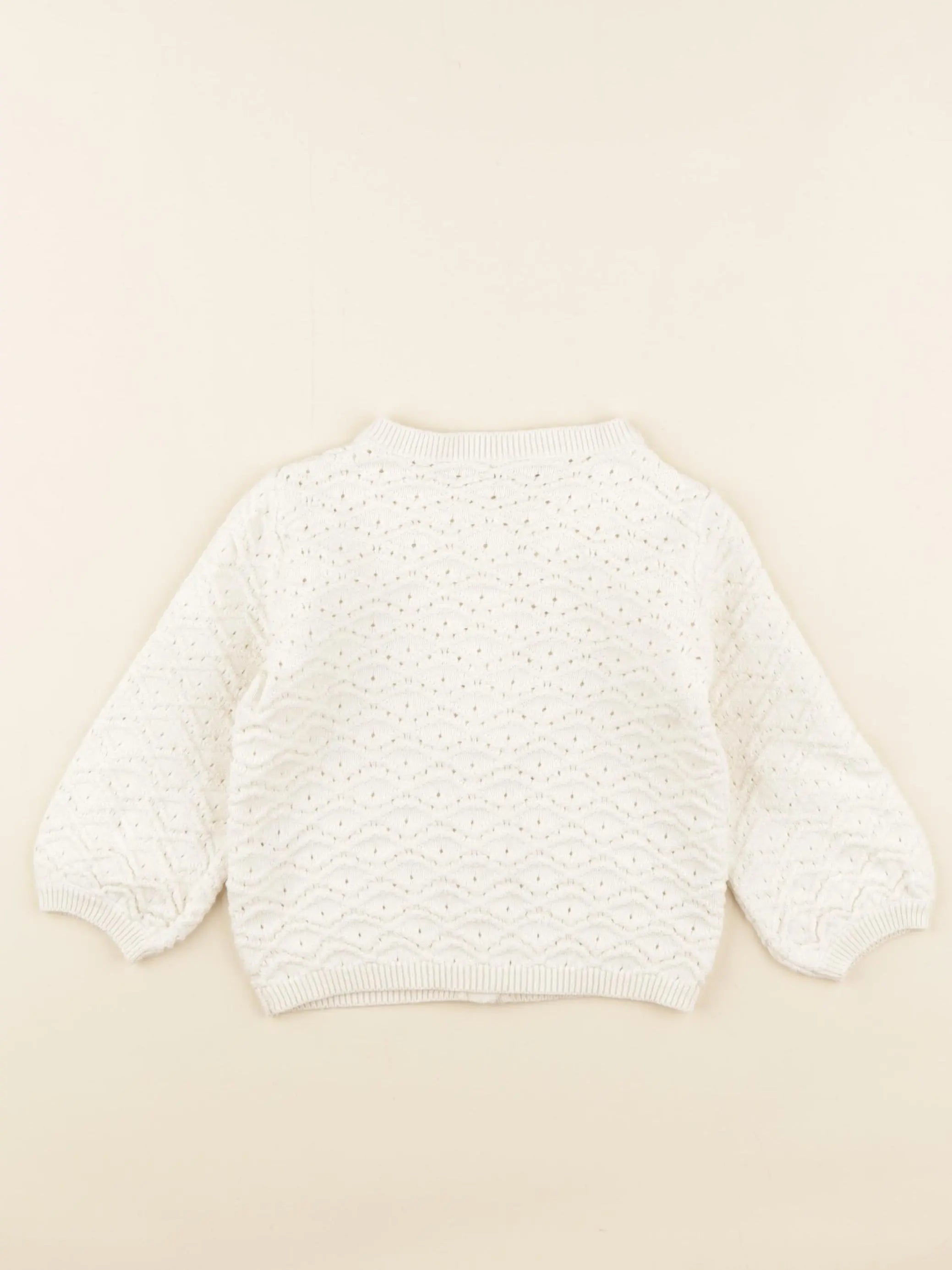 Tape à l'oeil - gilet beige - 18 mois