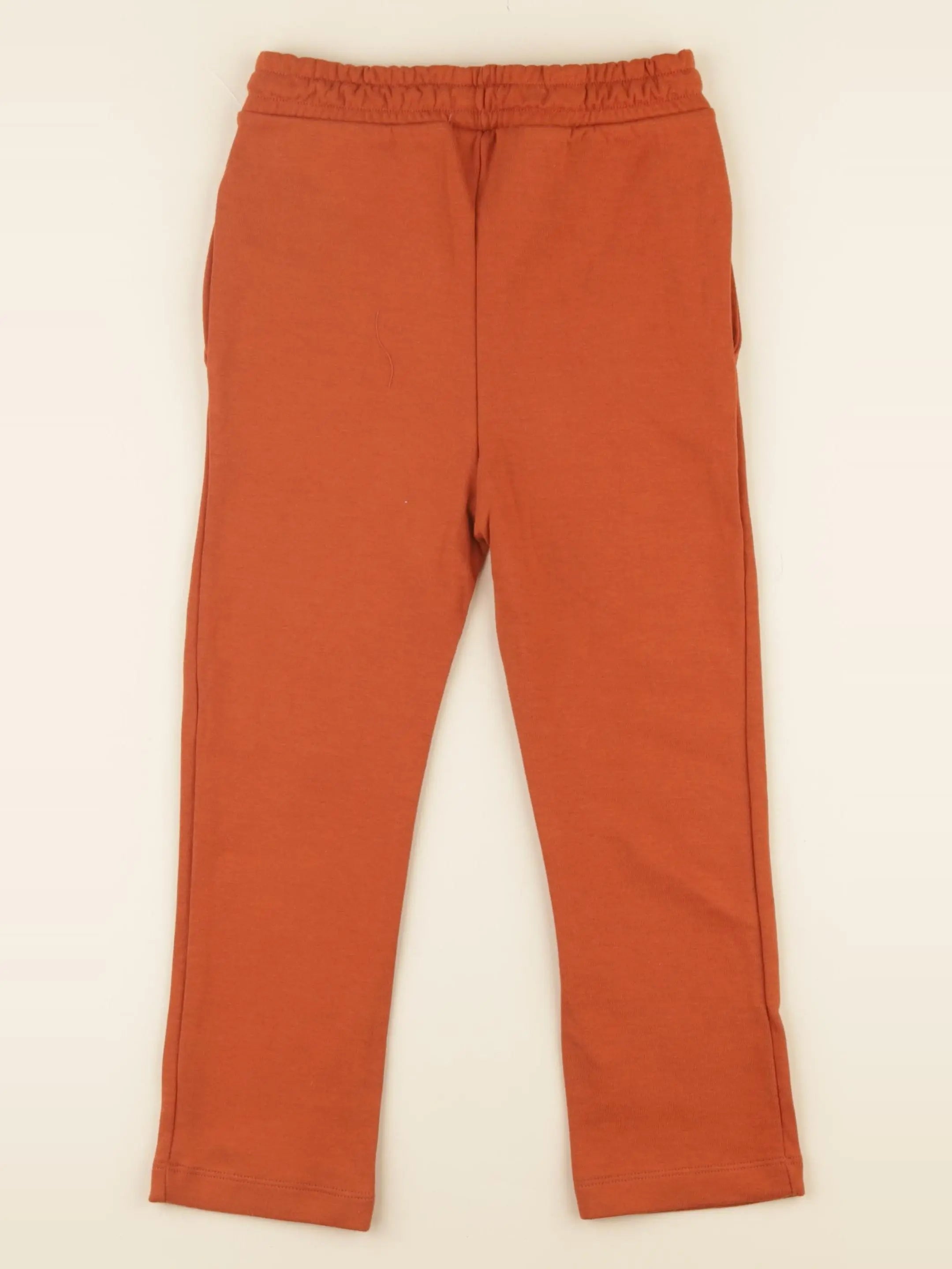 Petit Bateau - jogging orange - 6 ans