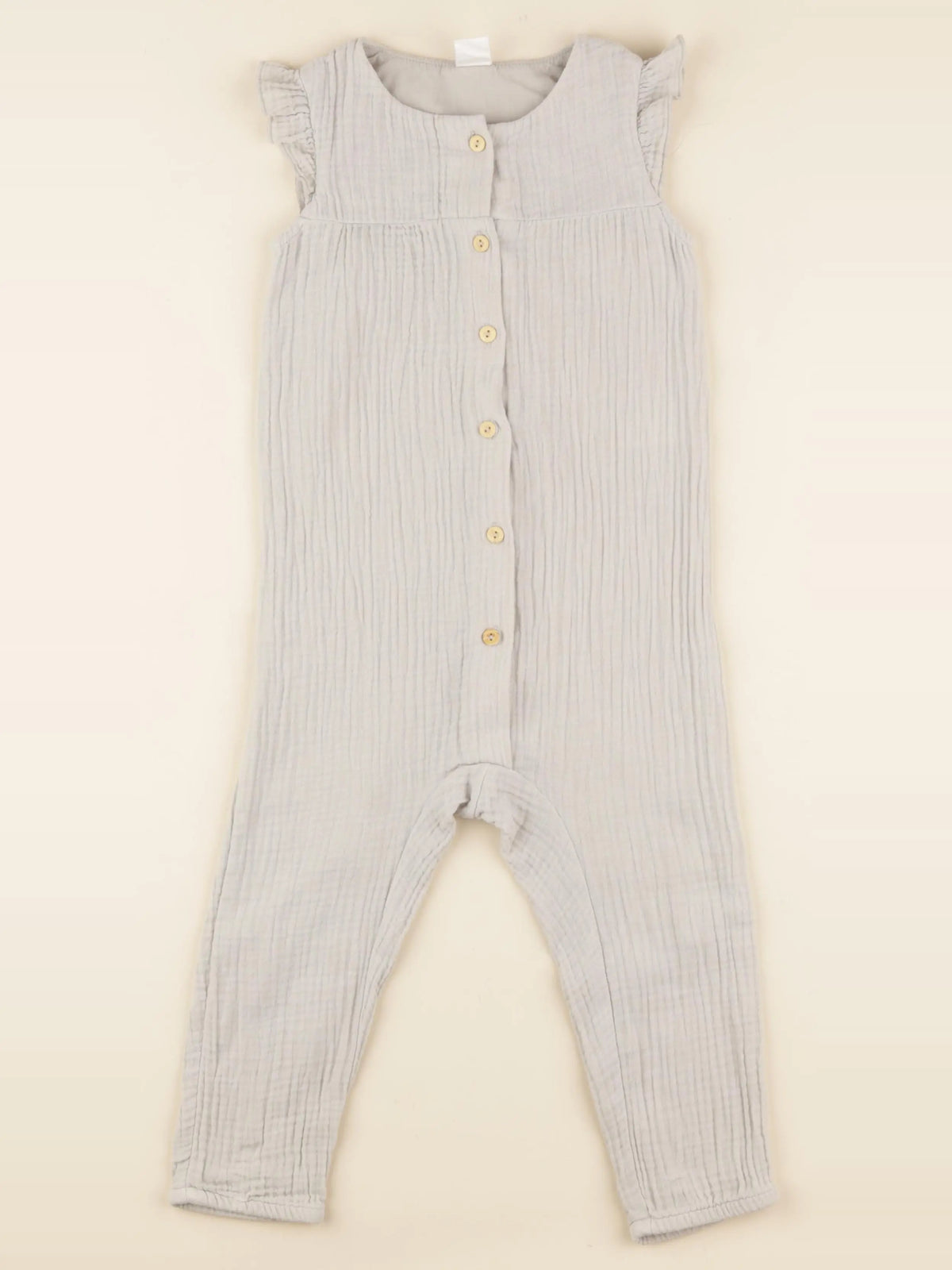 H&M - combinaison vert - 18/24 mois