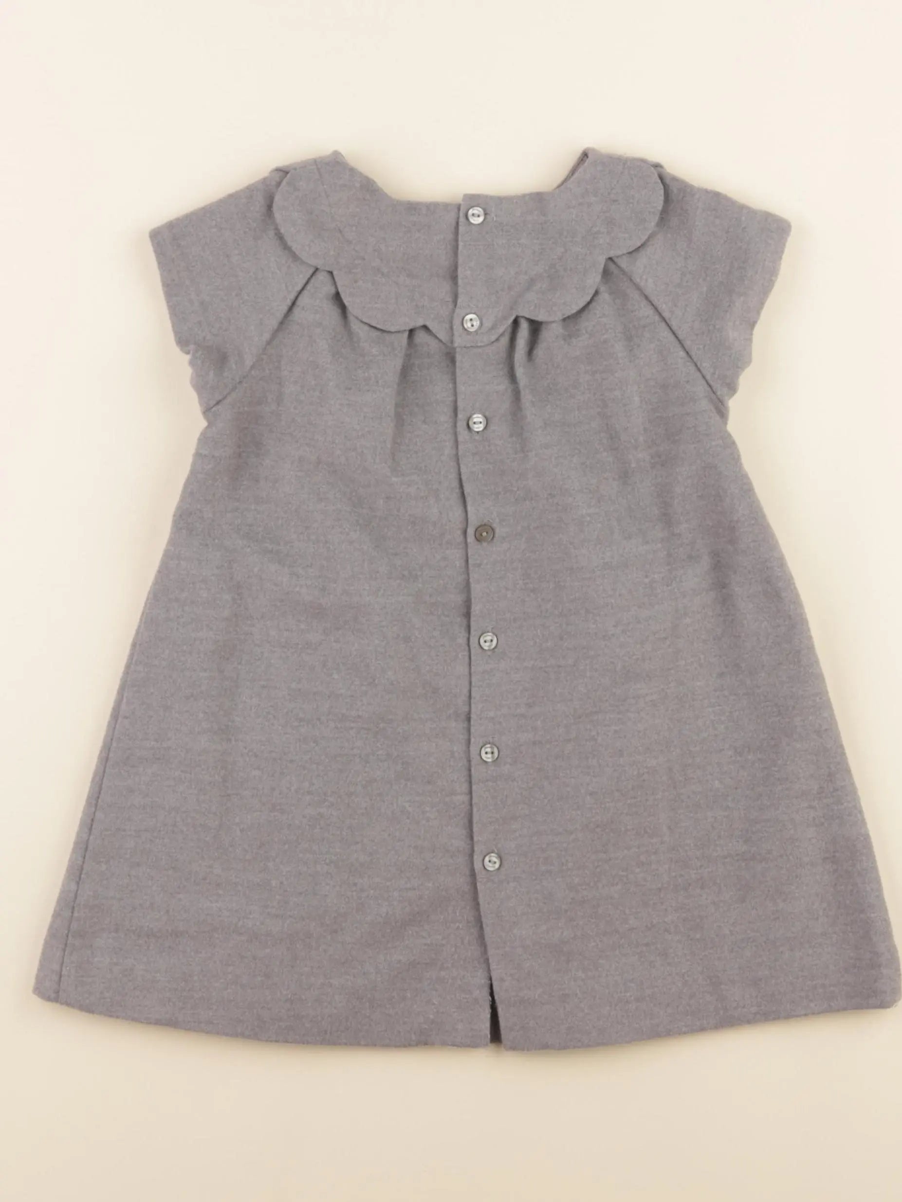 Jacadi - robe gris - 24 mois