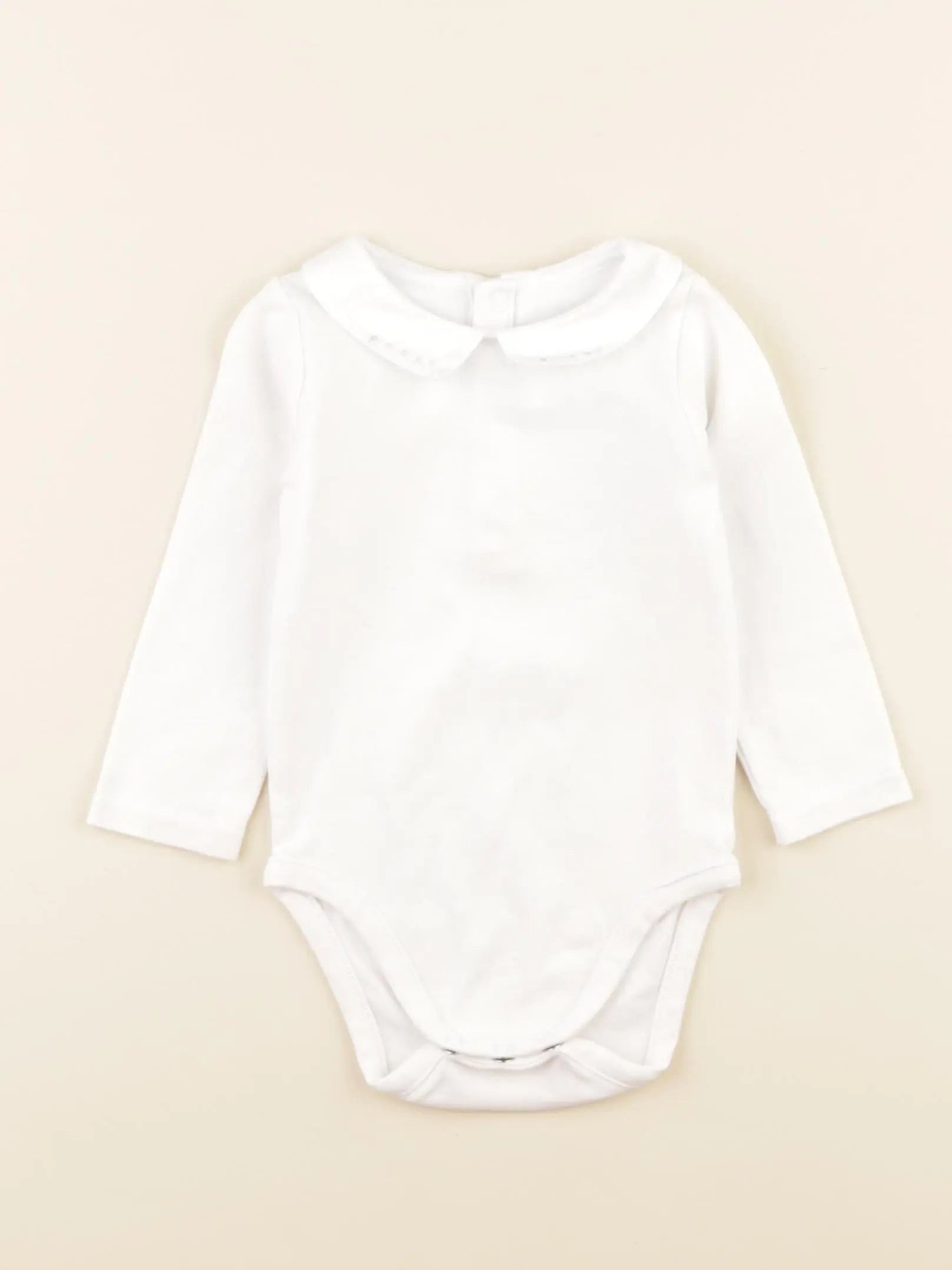 Jacadi - body à col blanc - 12 mois