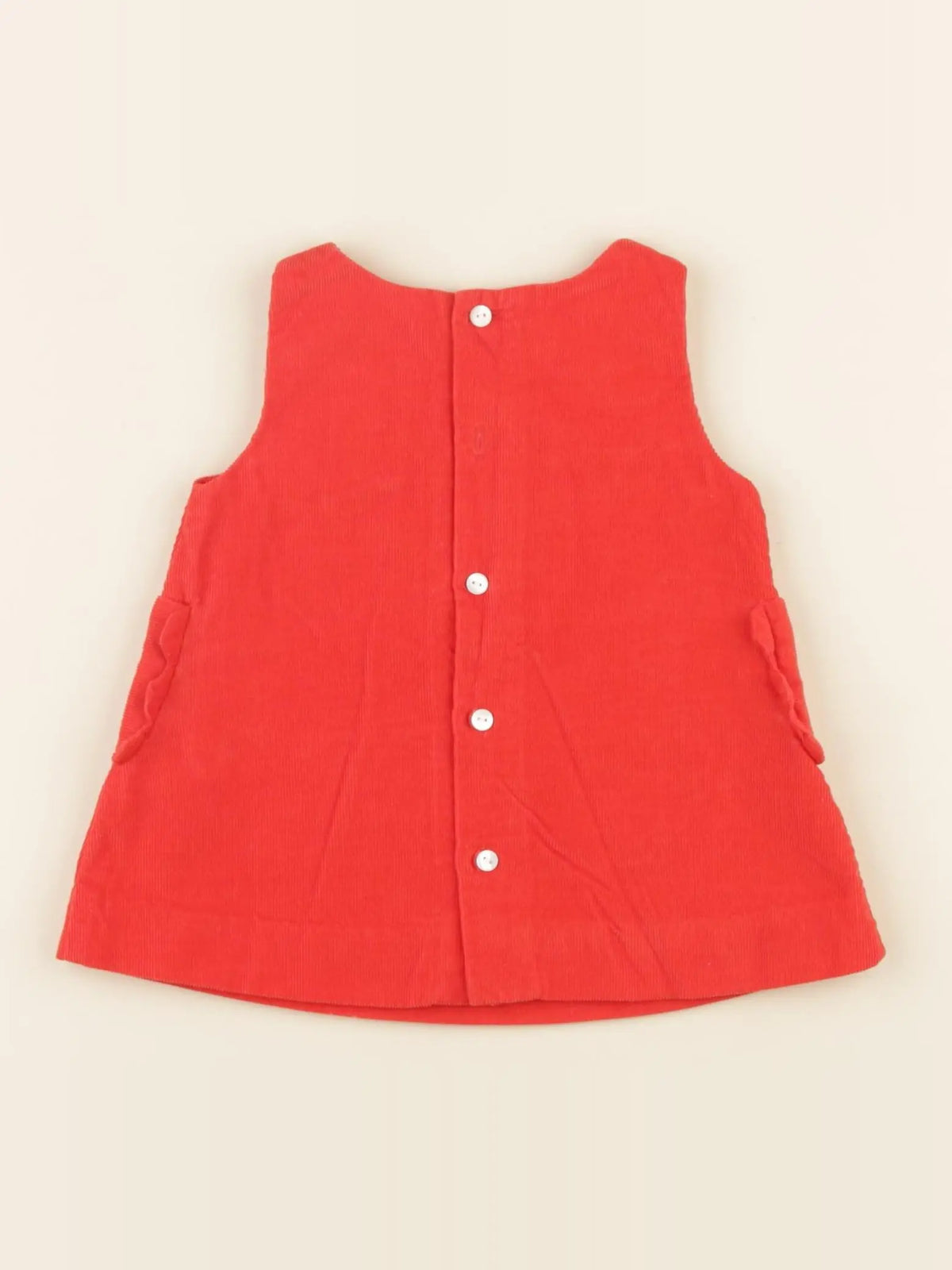 Jacadi - robe rouge - 3 mois