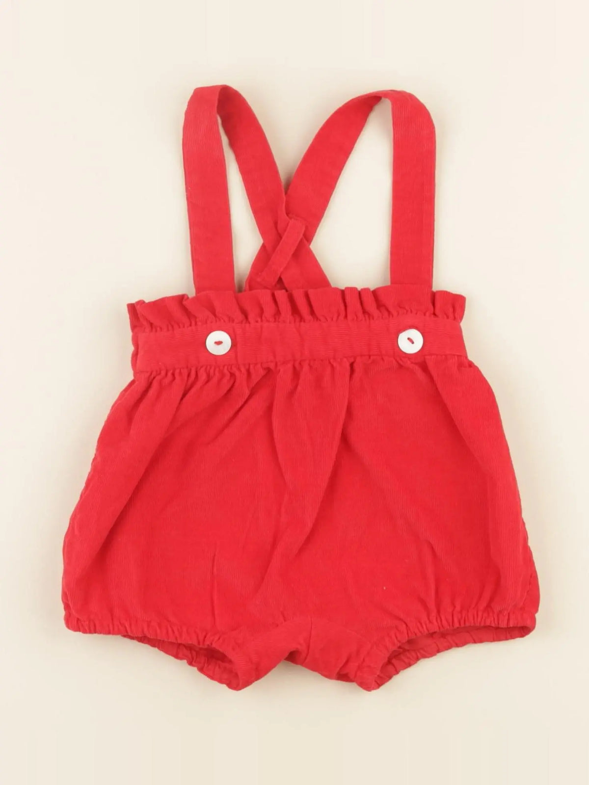 Jacadi - bloomer rouge - 6 mois