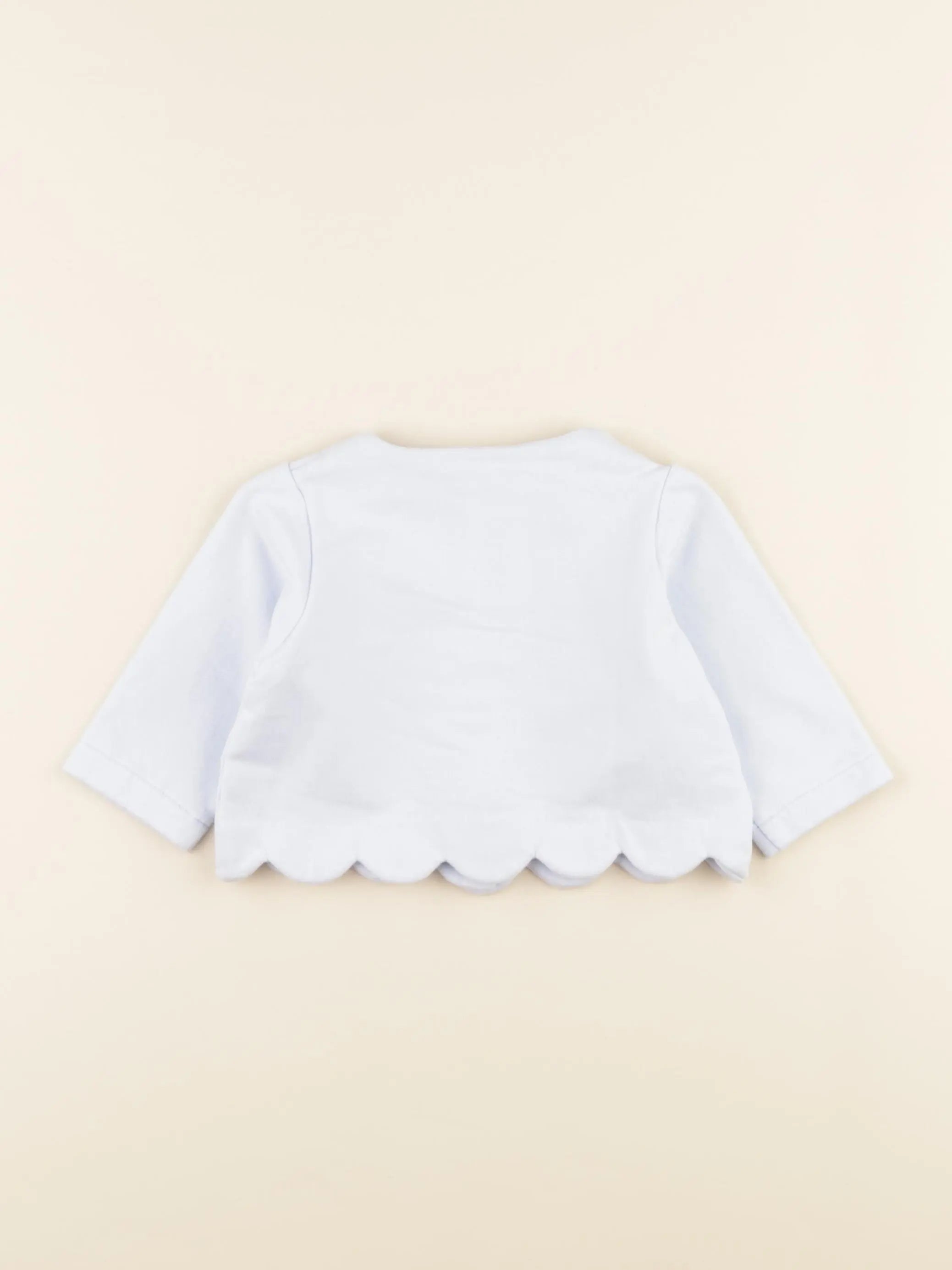 Jacadi - sweat bleu - 6 mois