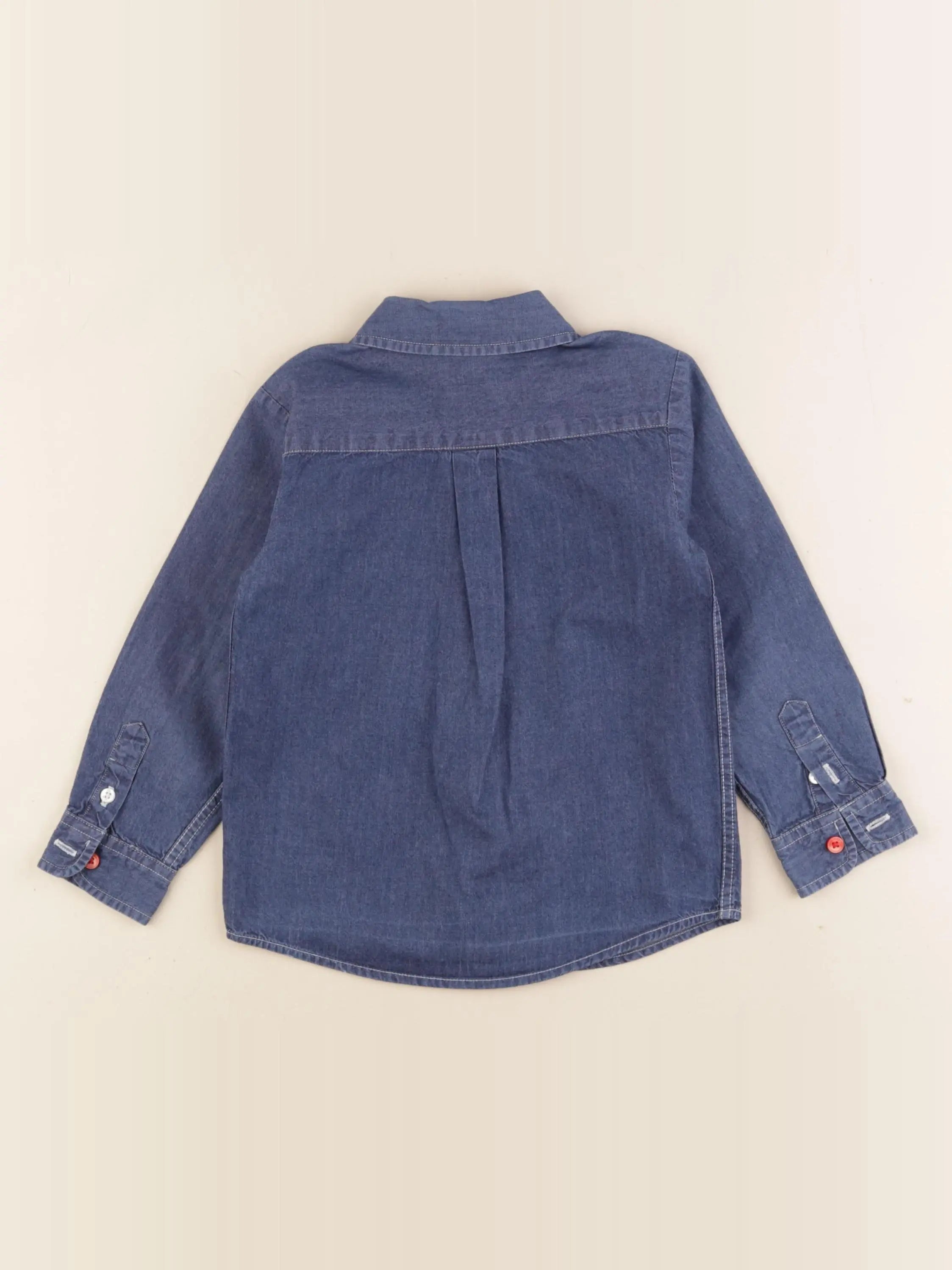 Jacadi - chemise bleu - 3 ans
