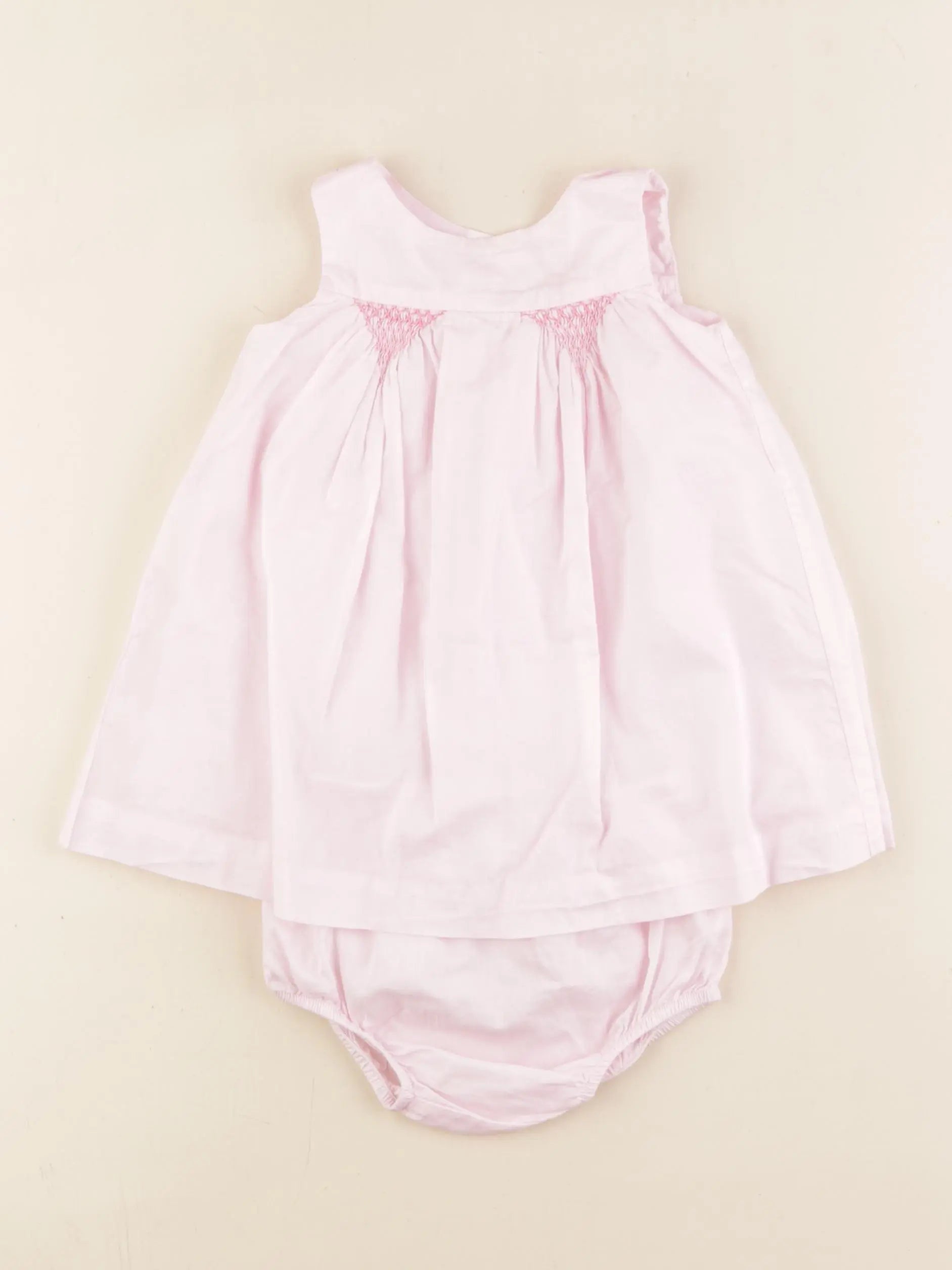 Jacadi - robe rose - 12 mois
