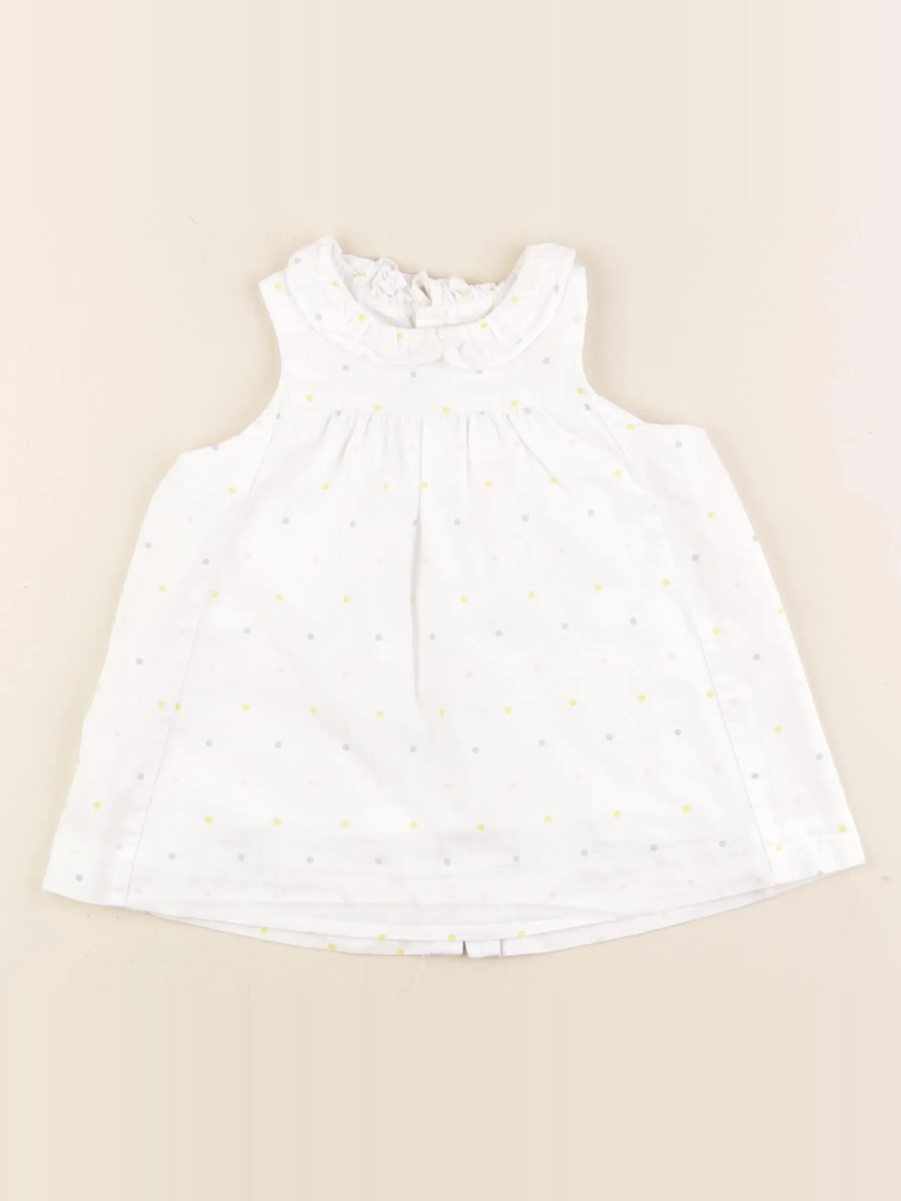 Jacadi - robe blanc - 6 mois
