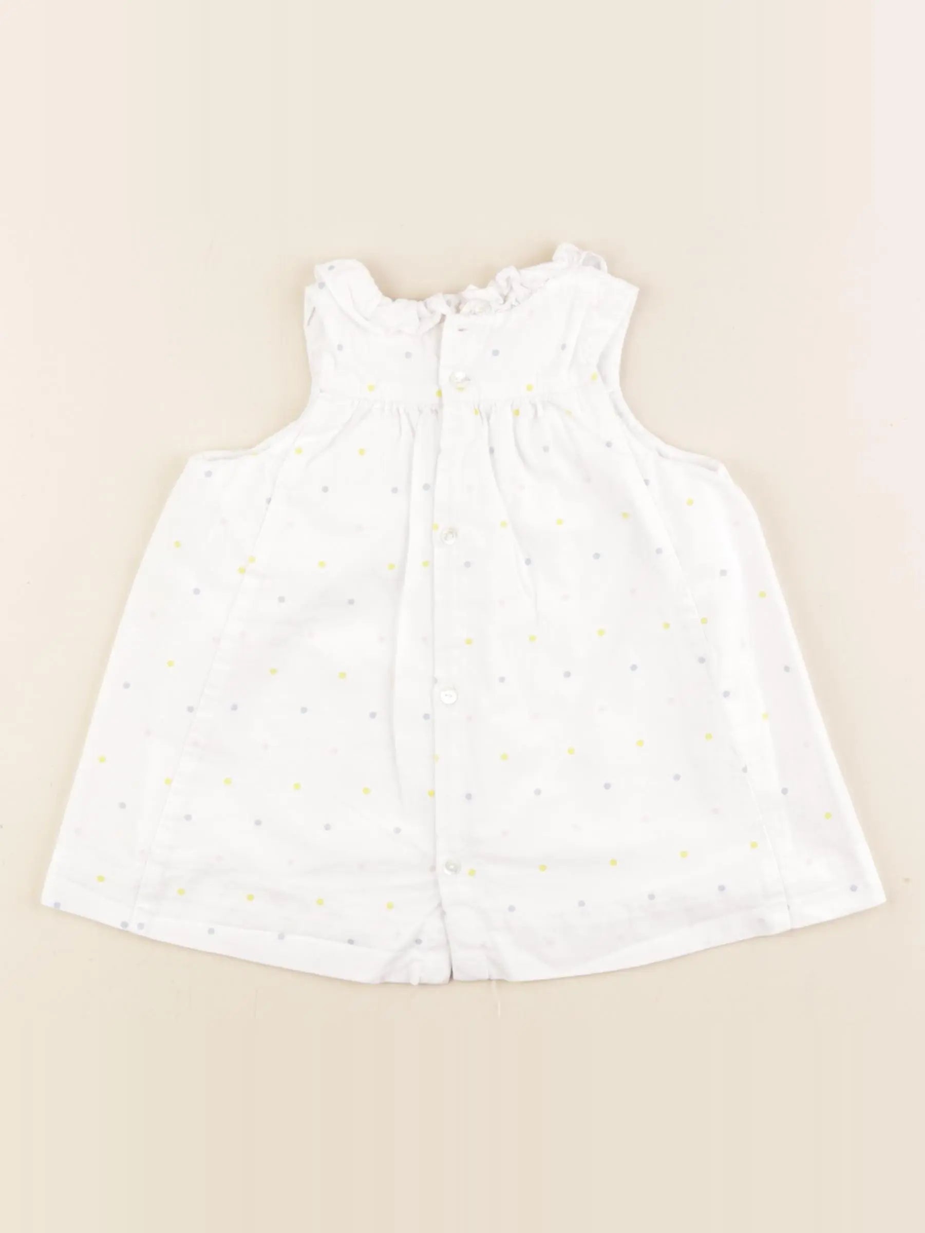Jacadi - robe blanc - 6 mois