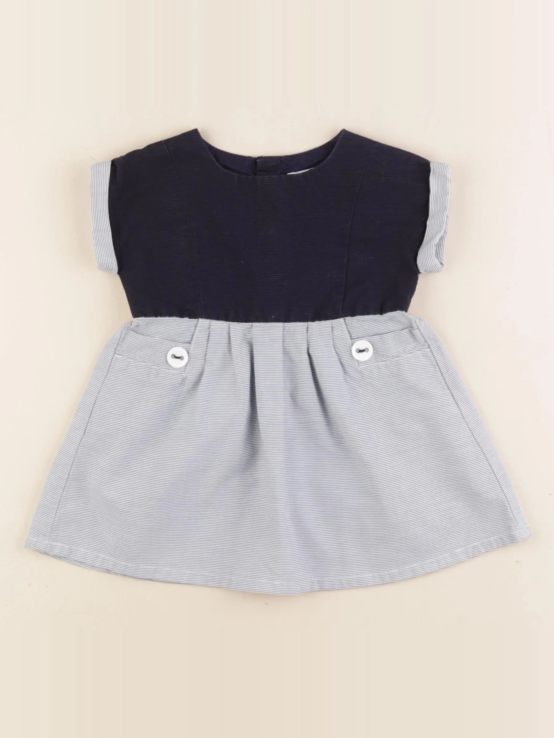 Jacadi - robe bleu - 6 mois