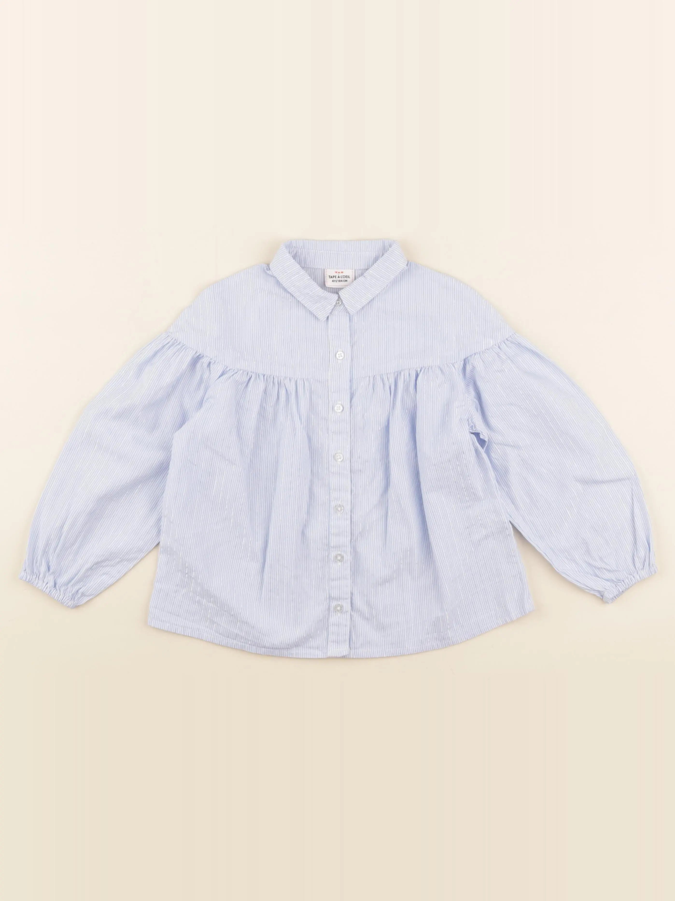 Tape à l'oeil - blouse bleu, argent - 4 ans