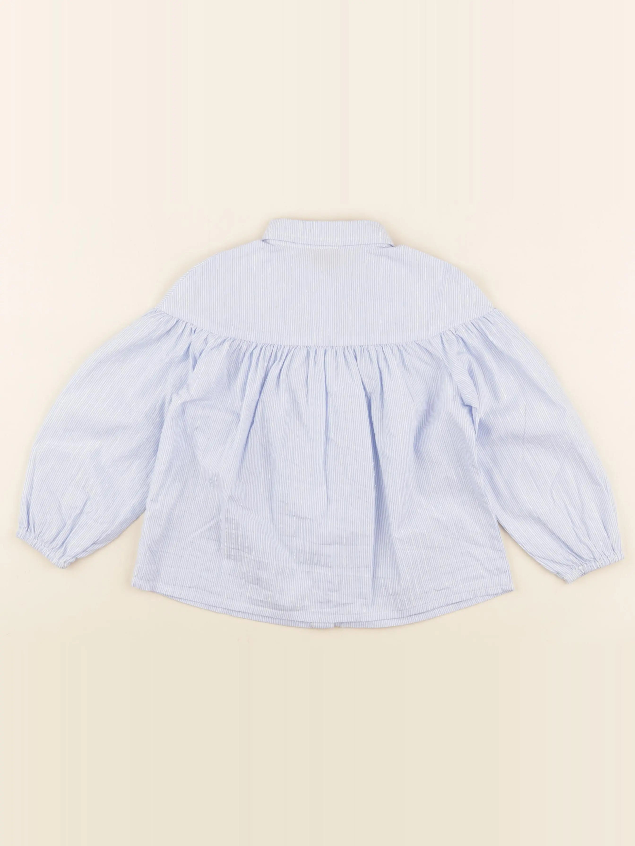 Tape à l'oeil - blouse bleu, argent - 4 ans