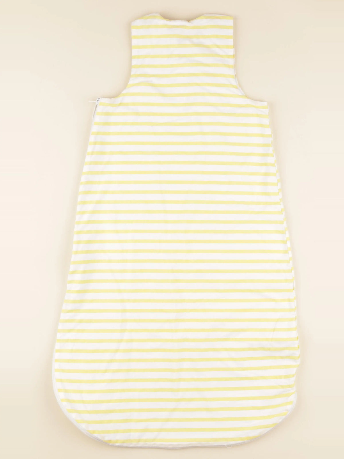 Vertbaudet - gigoteuse blanc, jaune - 6/18 mois