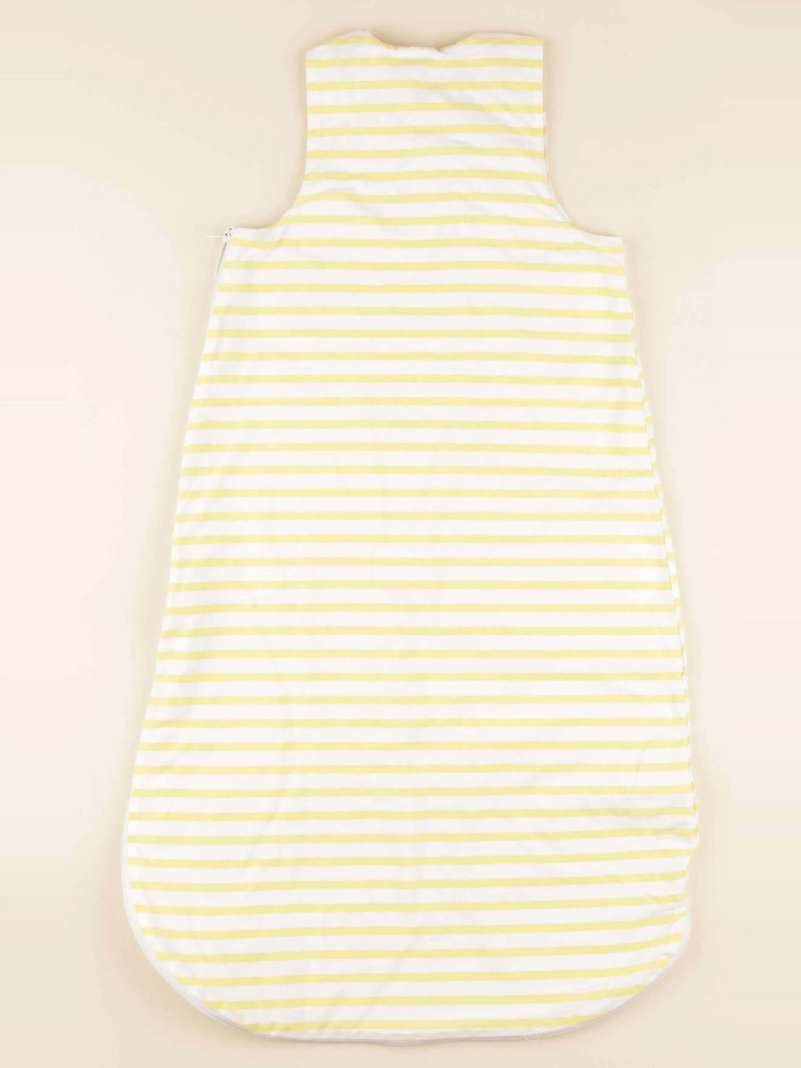 Vertbaudet - gigoteuse blanc, jaune - 6/18 mois