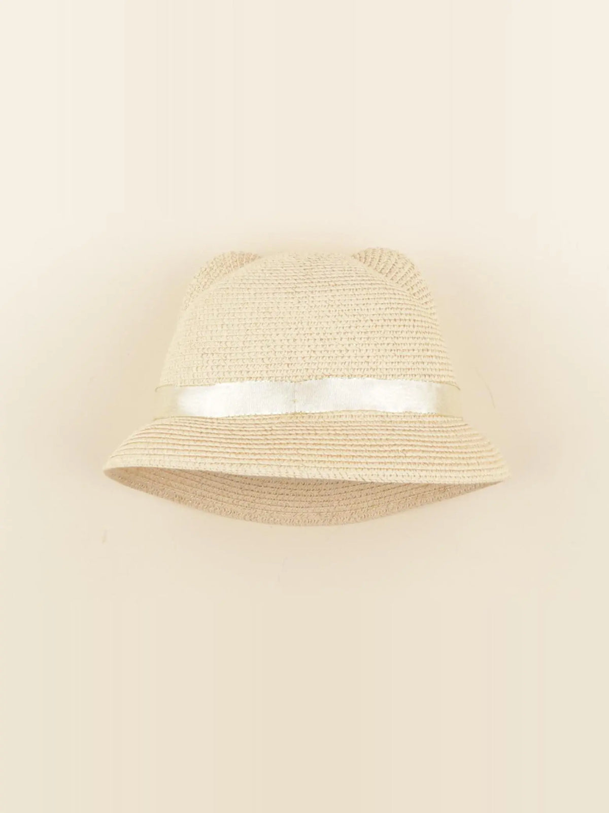 Vertbaudet - chapeau beige - 12/18 mois