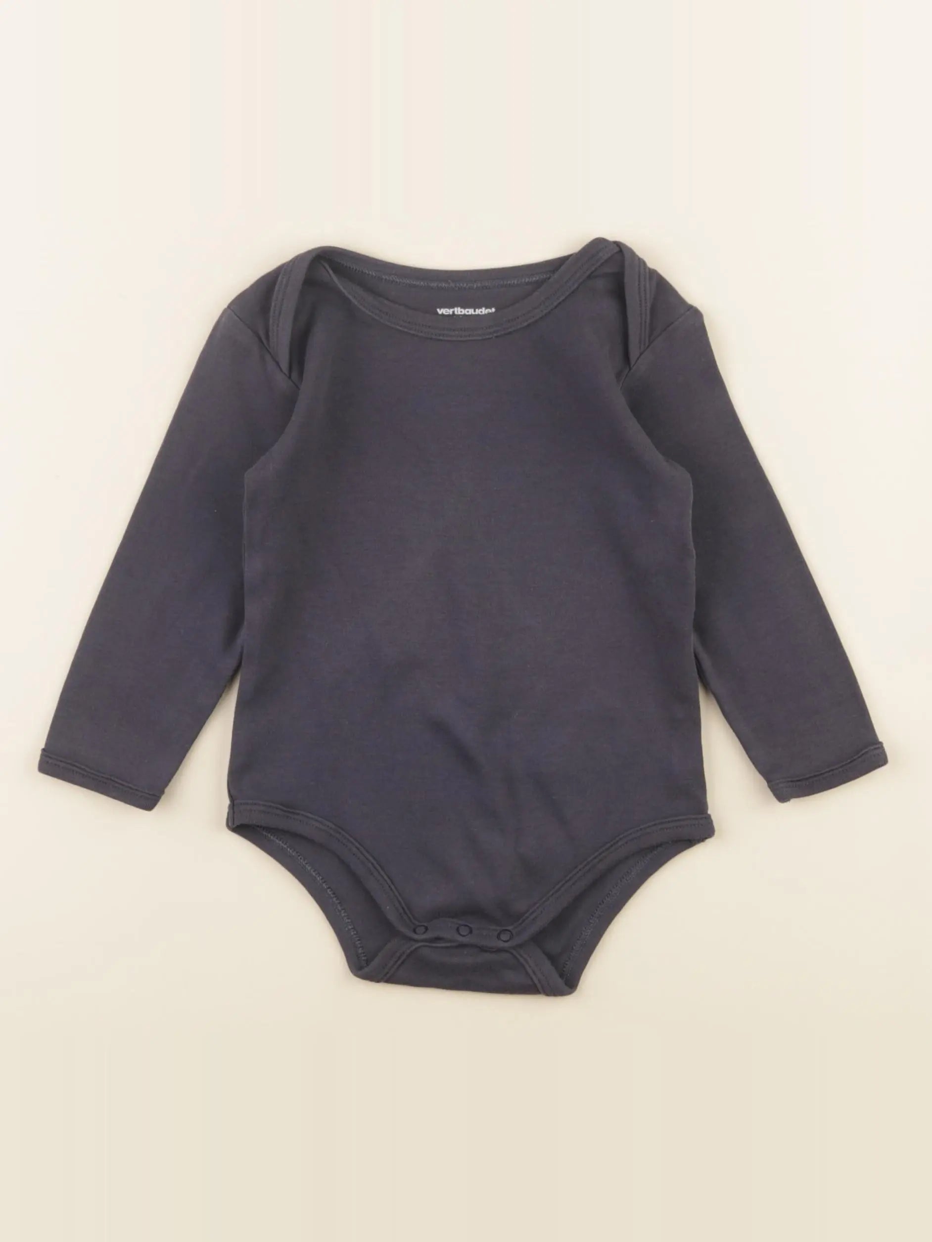 Vertbaudet - body bleu - 18 mois