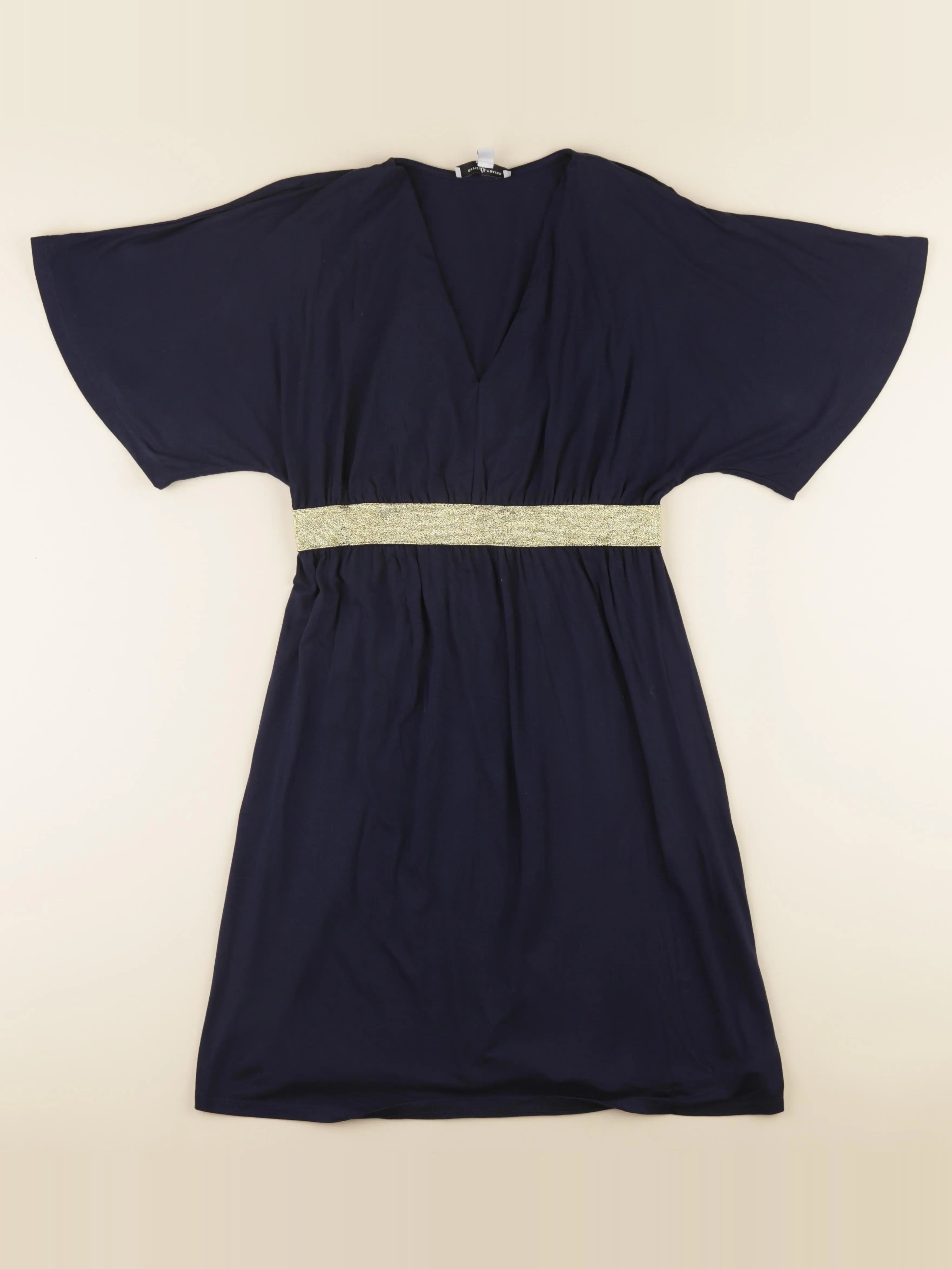 Envie de fraise - robe grossesse, allaitement bleu - 36 à 38