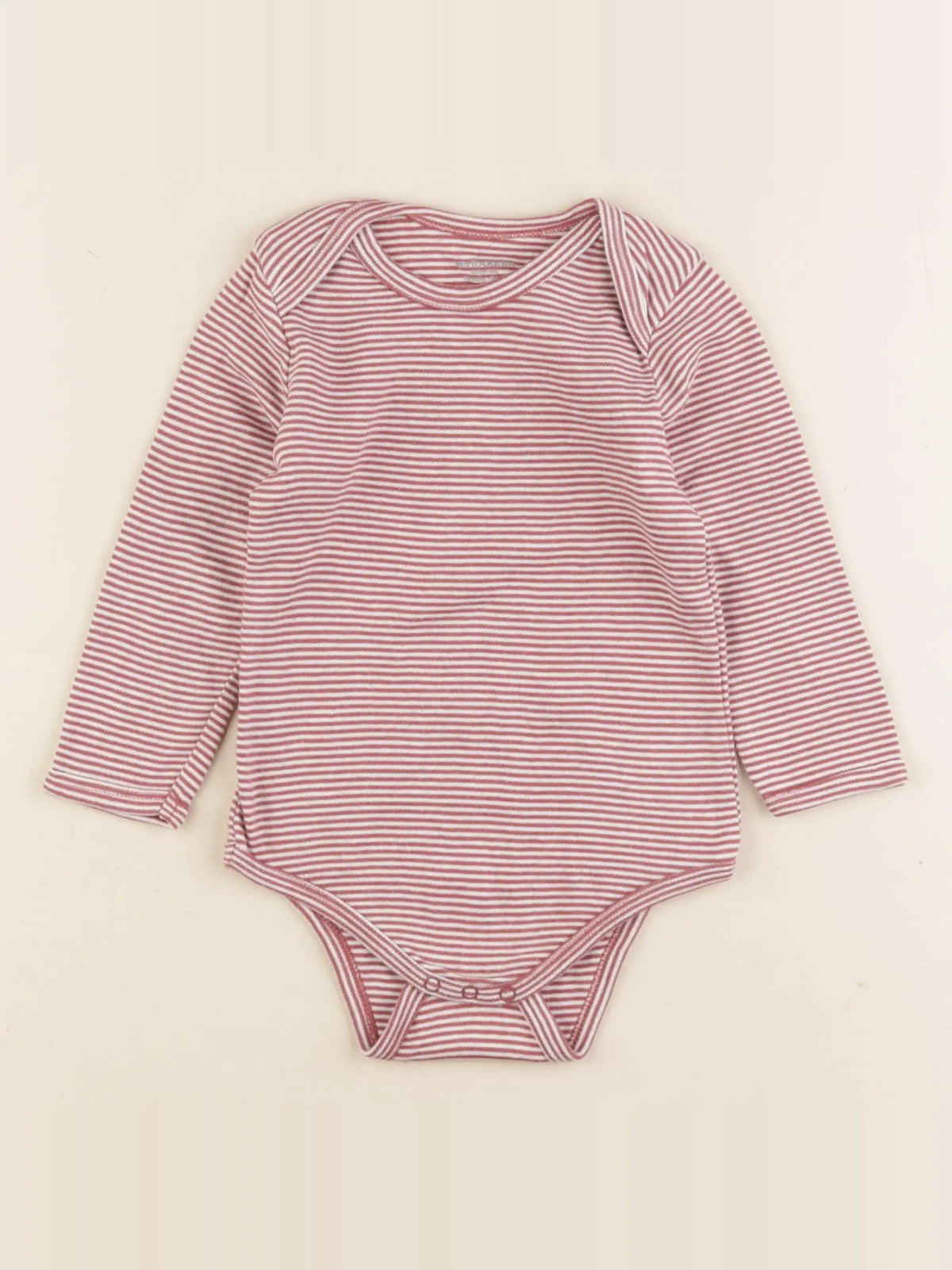 Vertbaudet - body marron - 18 mois